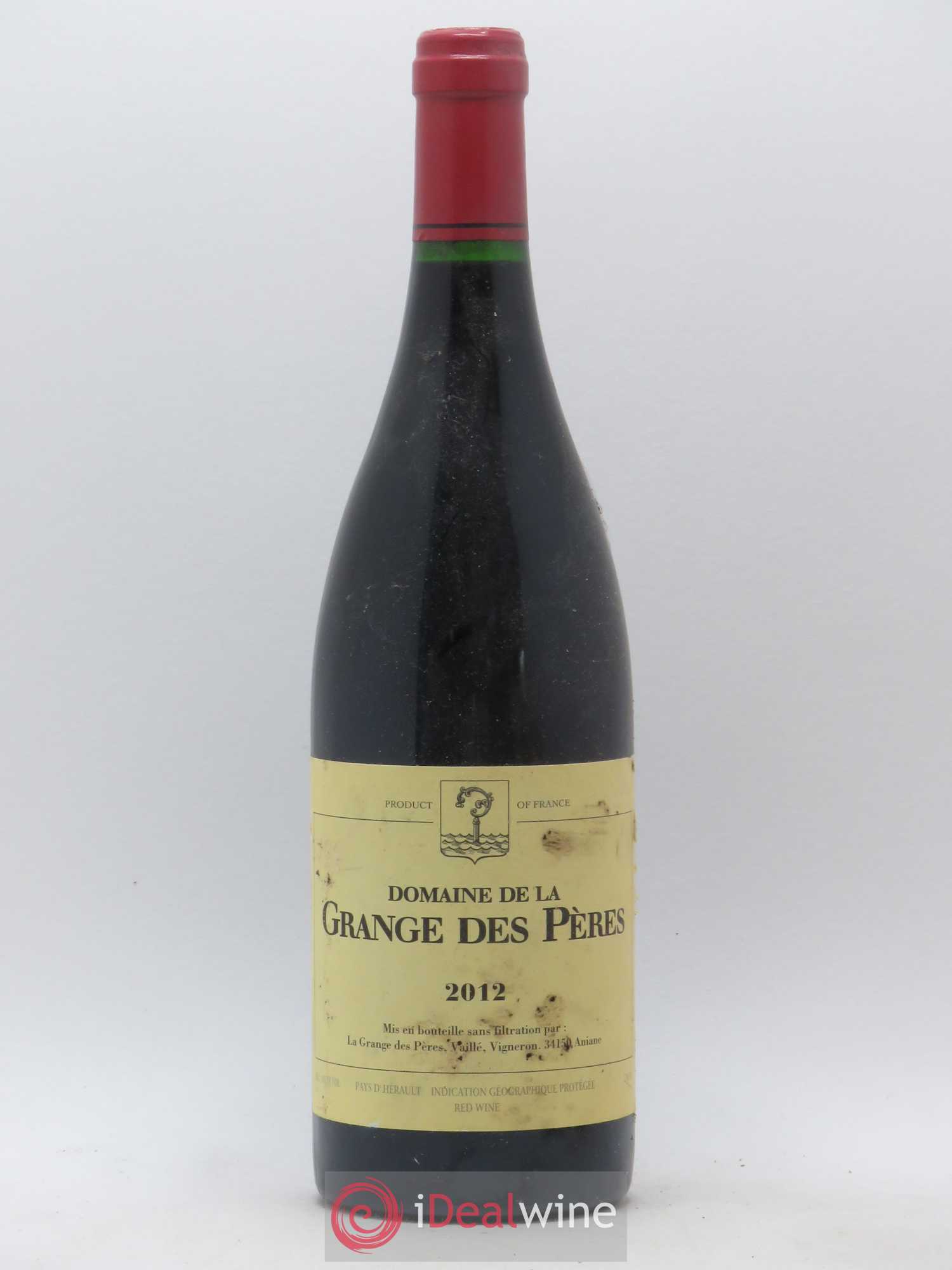 IGP Pays d'Hérault Grange des Pères Laurent Vaillé 2012 - Lot of 1 bottle - 0