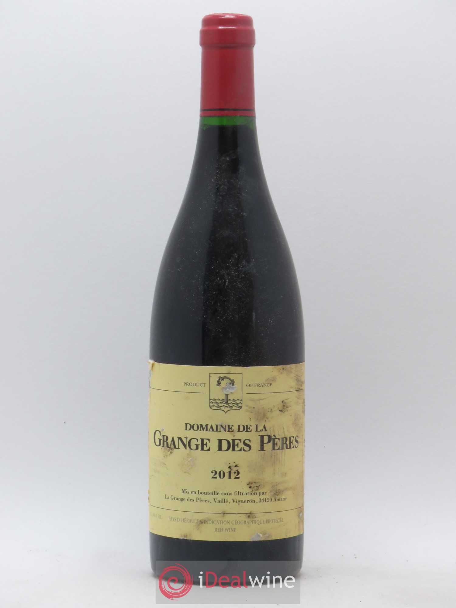 Pays d'Hérault Grange des Pères Laurent Vaillé 2012 - Lot de 1 bouteille - 0