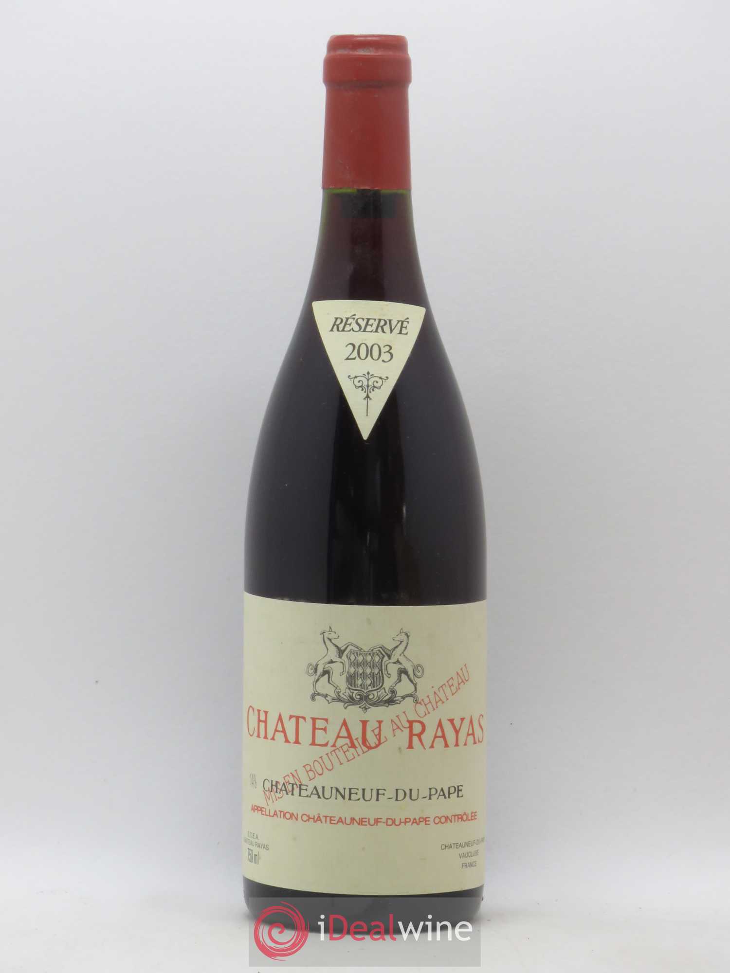 Châteauneuf-du-Pape Château Rayas Emmanuel Reynaud 2003 - Lot de 1 bouteille - 0