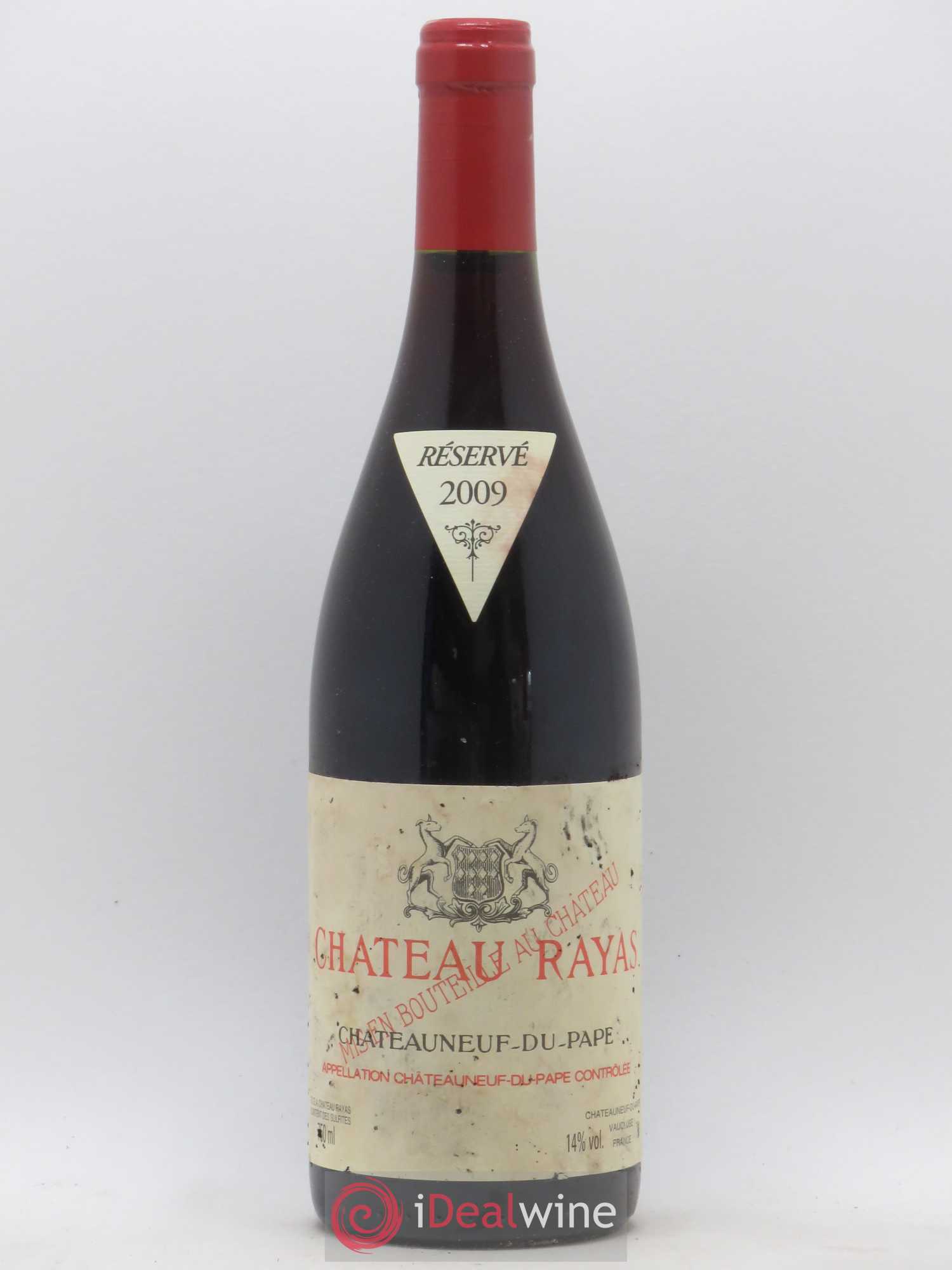 Châteauneuf-du-Pape Château Rayas Emmanuel Reynaud 2009 - Lot de 1 bouteille - 0