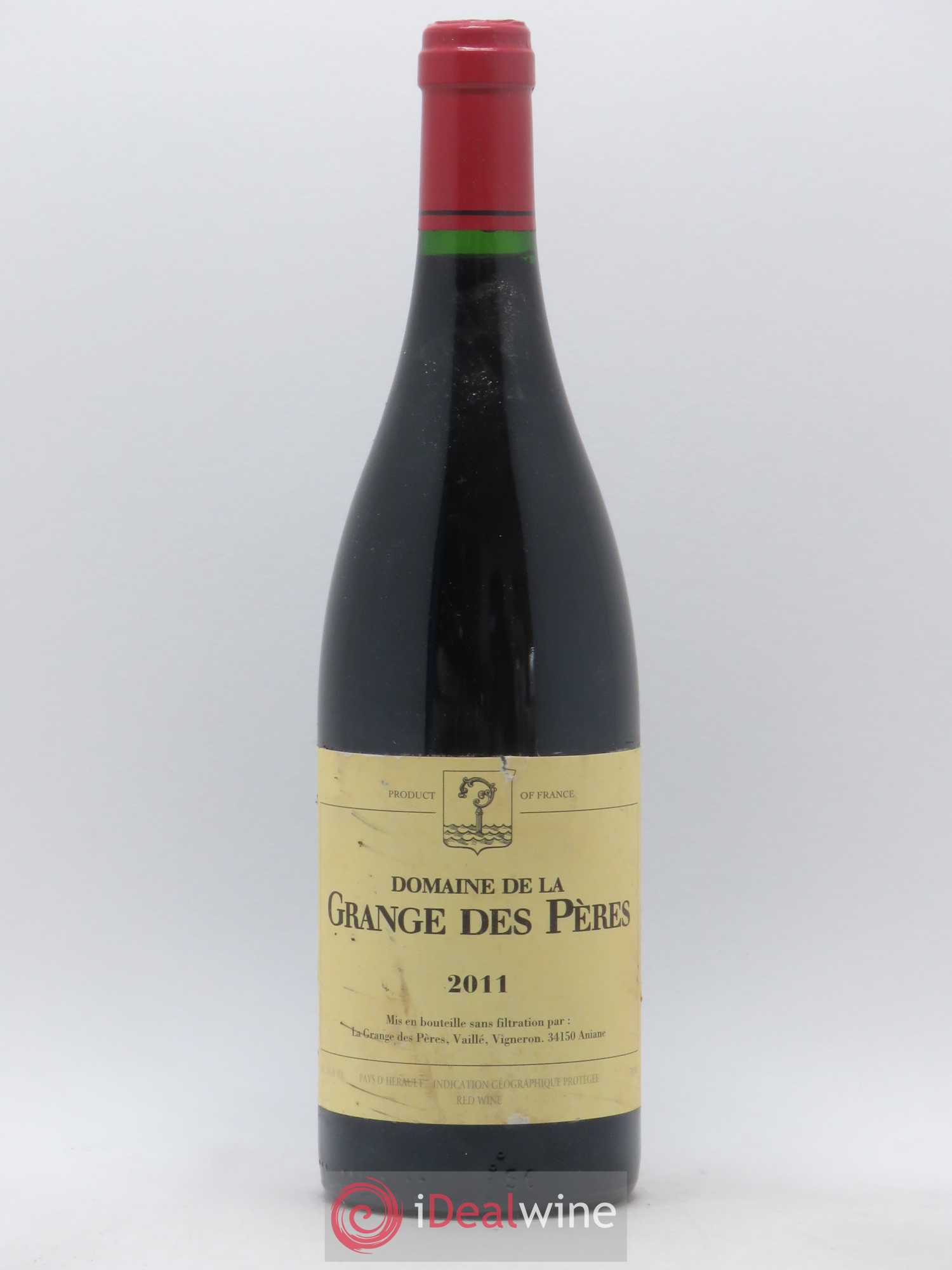 Pays d'Hérault Grange des Pères Laurent Vaillé 2011 - Lot de 1 bouteille - 0