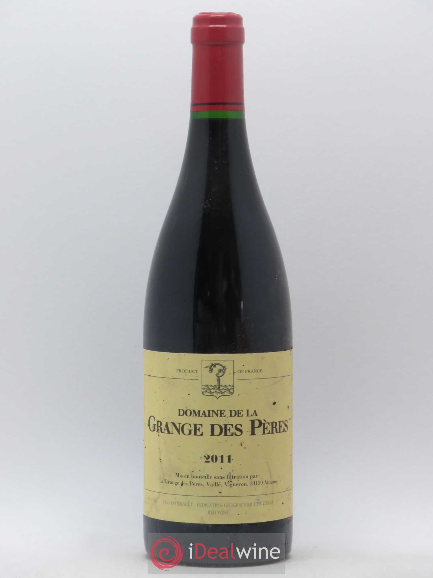 Pays d'Hérault Grange des Pères Laurent Vaillé 2011 - Lot de 1 bouteille - 0