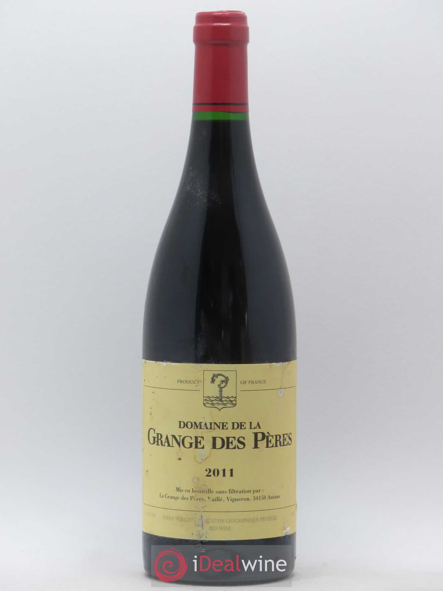 Pays d'Hérault Grange des Pères Laurent Vaillé 2011 - Lot de 1 bouteille - 0