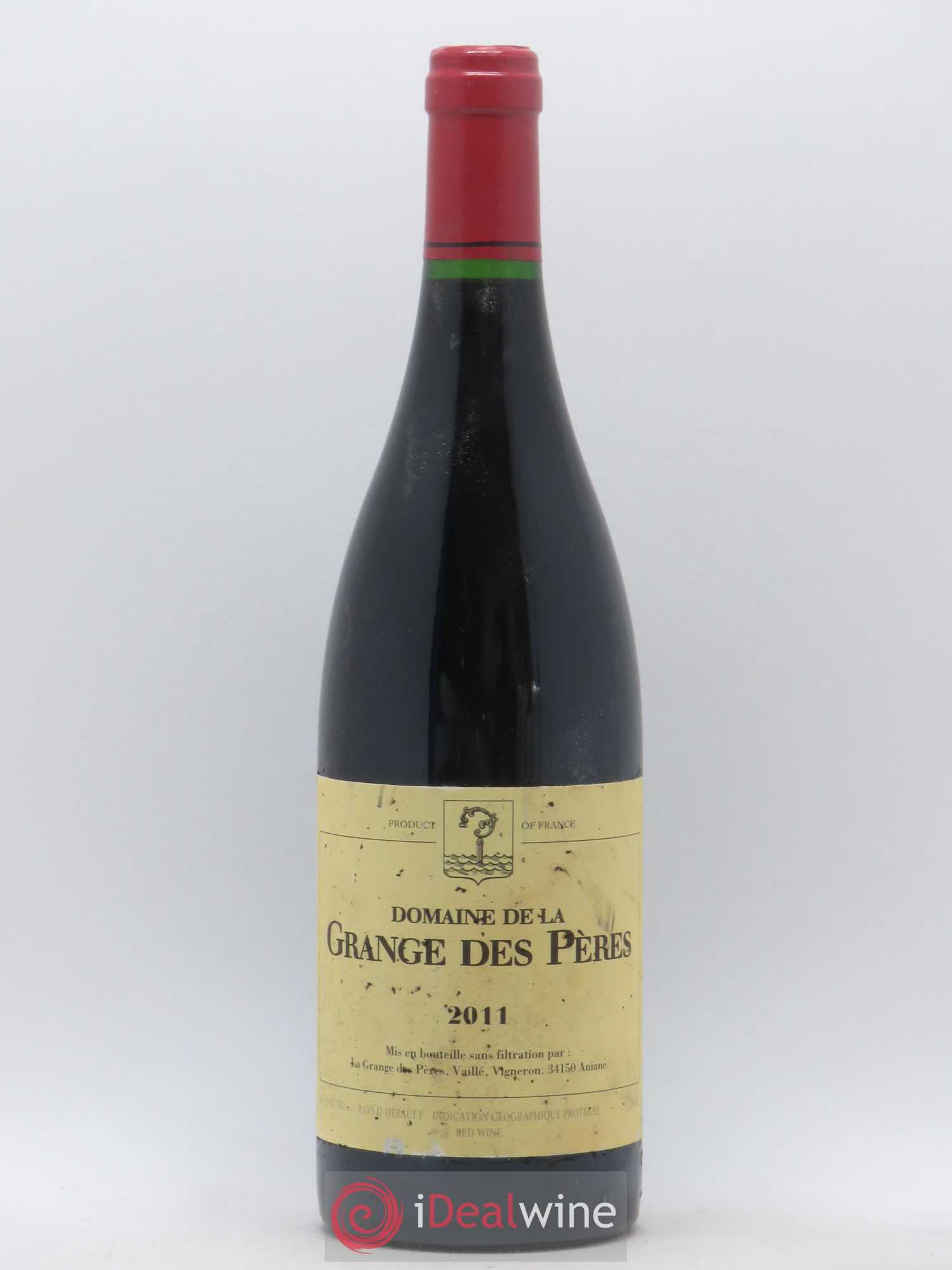 Pays d'Hérault Grange des Pères Laurent Vaillé 2011 - Lot de 1 bouteille - 0
