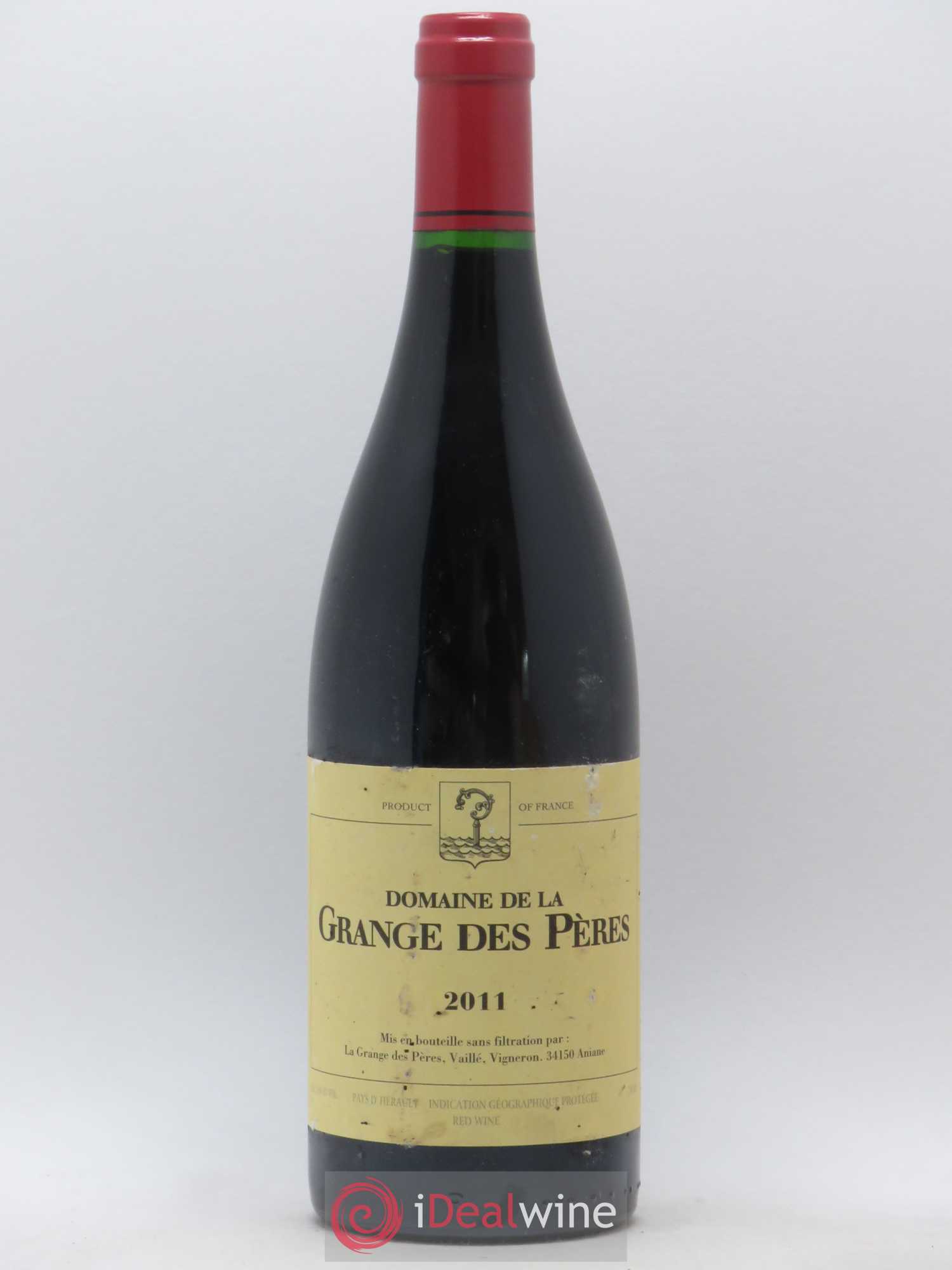 Pays d'Hérault Grange des Pères Laurent Vaillé 2011 - Lot de 1 bouteille - 0