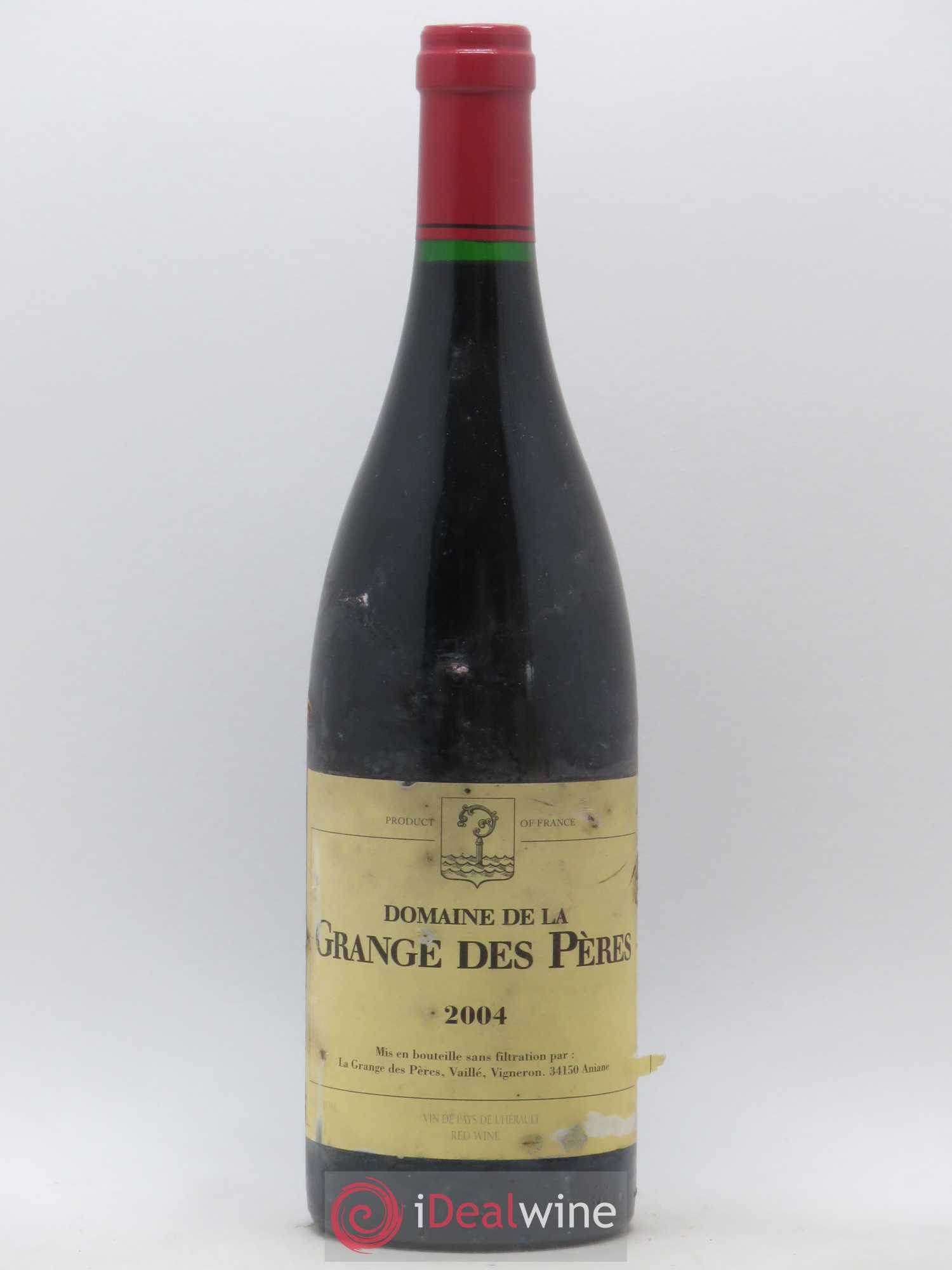 Pays d'Hérault Grange des Pères Laurent Vaillé 2004 - Lot de 1 bouteille - 0