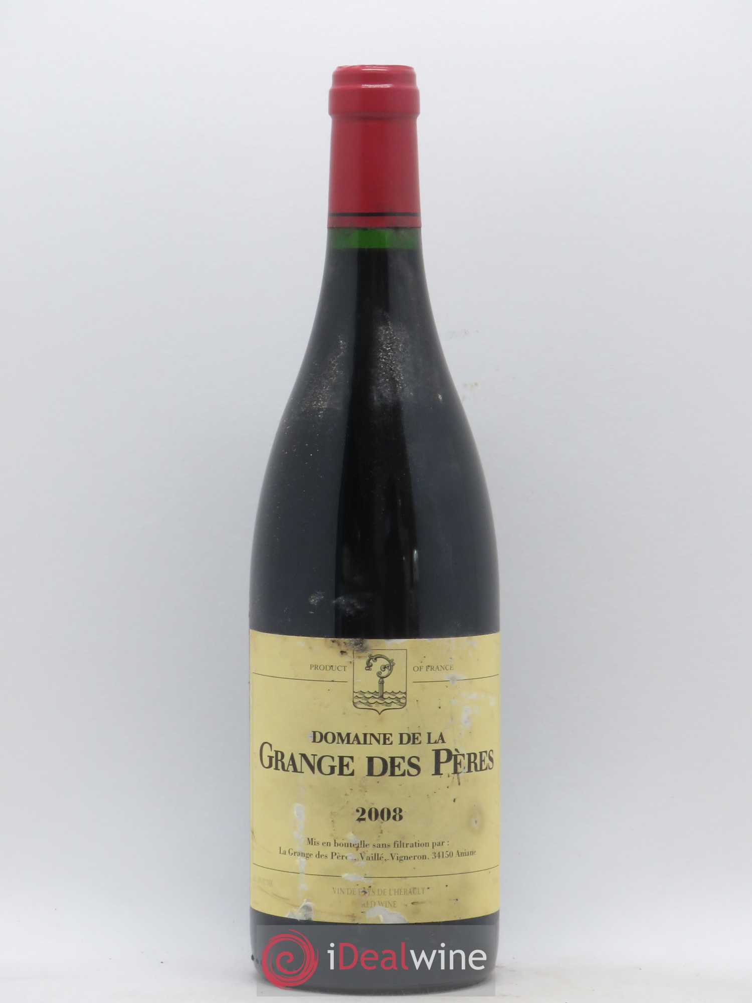 Pays d'Hérault Grange des Pères Laurent Vaillé 2008 - Lot de 1 bouteille - 0