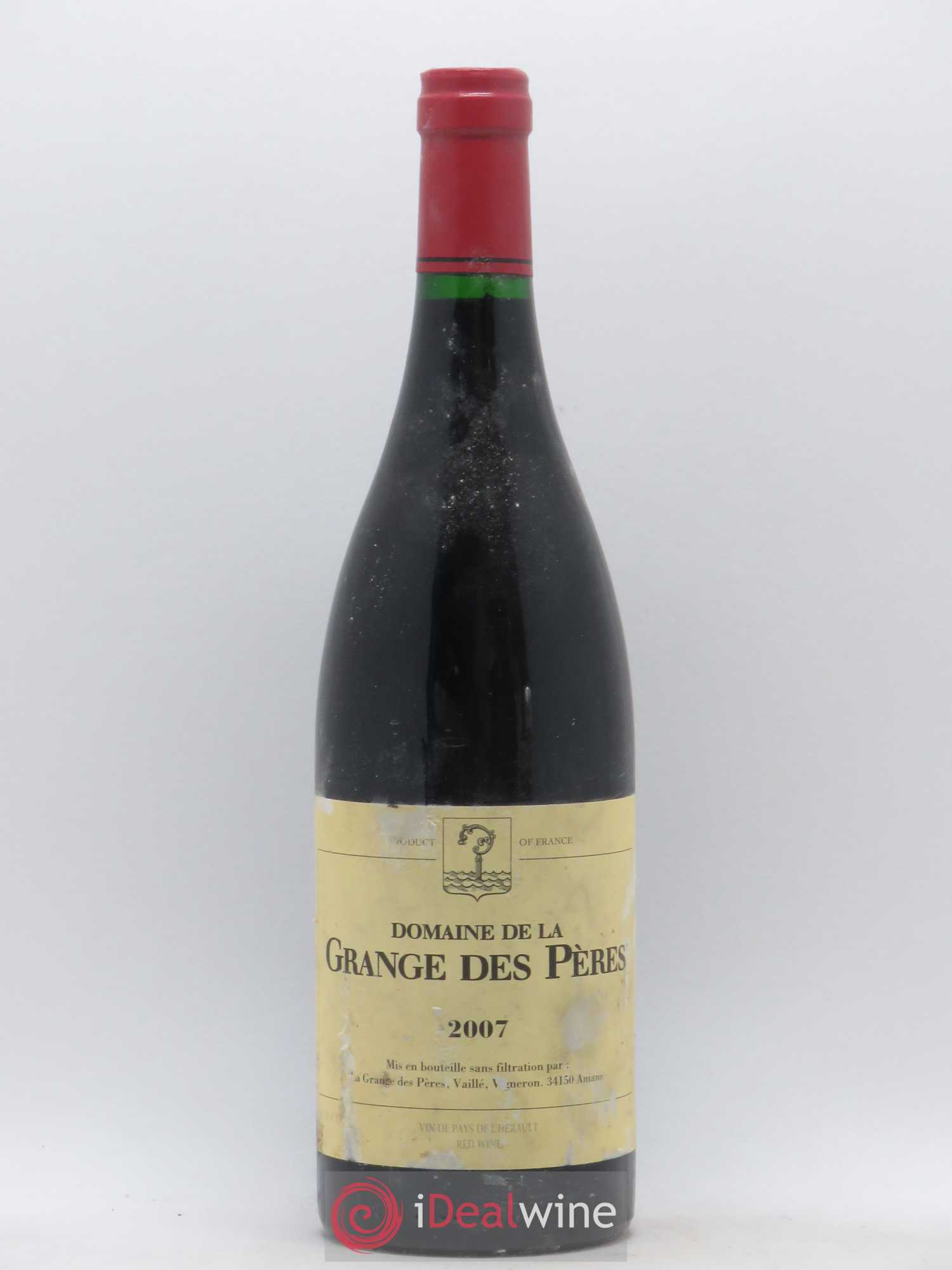 Pays d'Hérault Grange des Pères Laurent Vaillé 2007 - Lot de 1 bouteille - 0