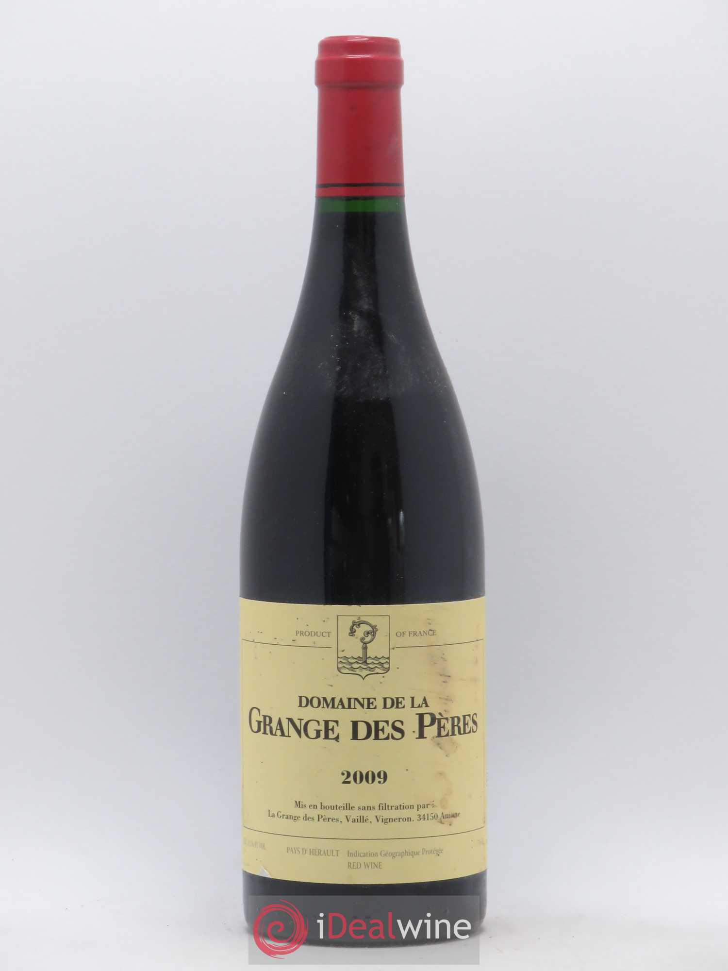 Pays d'Hérault Grange des Pères Laurent Vaillé 2009 - Lot de 1 bouteille - 0
