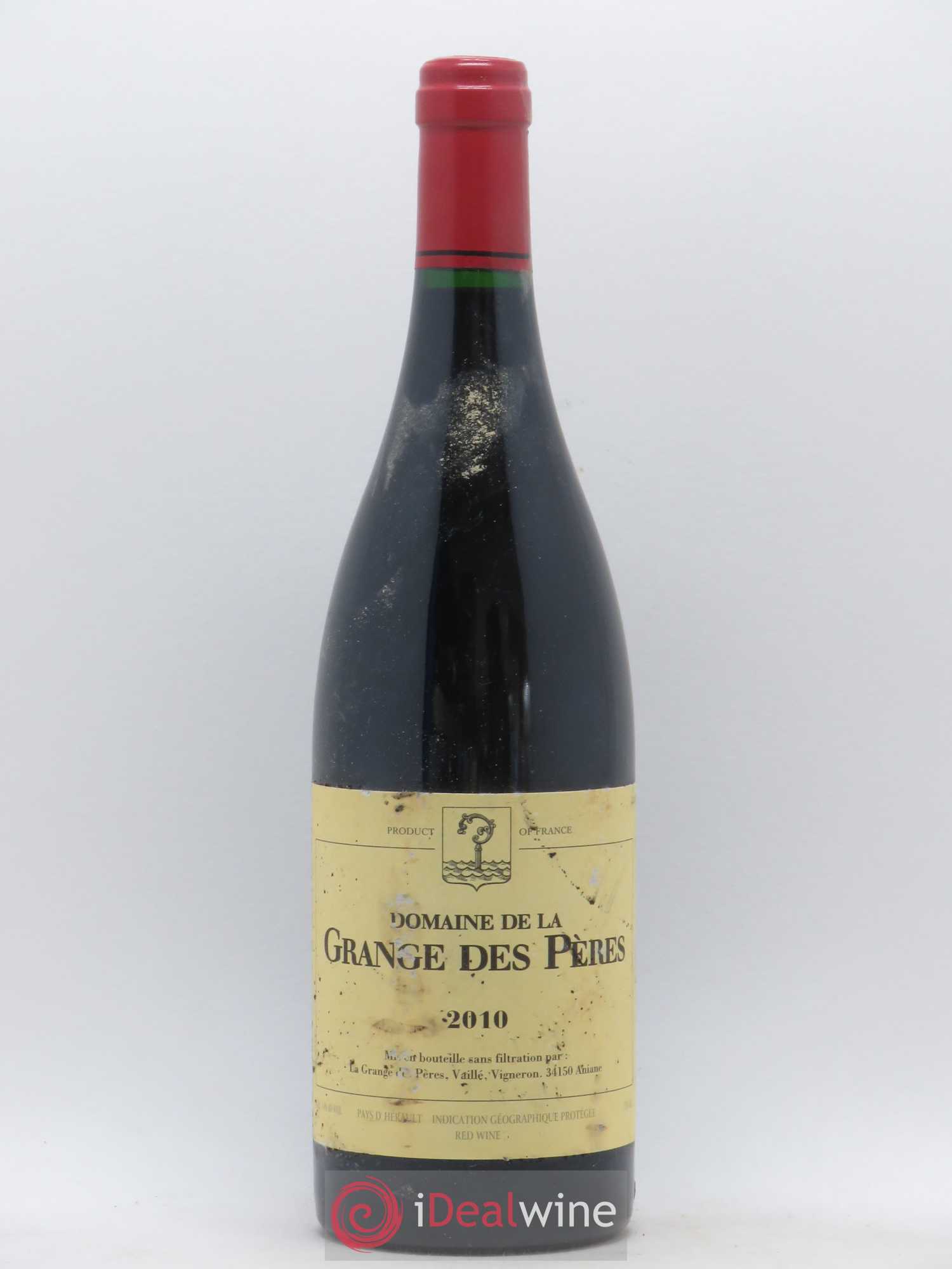 Pays d'Hérault Grange des Pères Laurent Vaillé 2010 - Lot de 1 bouteille - 0