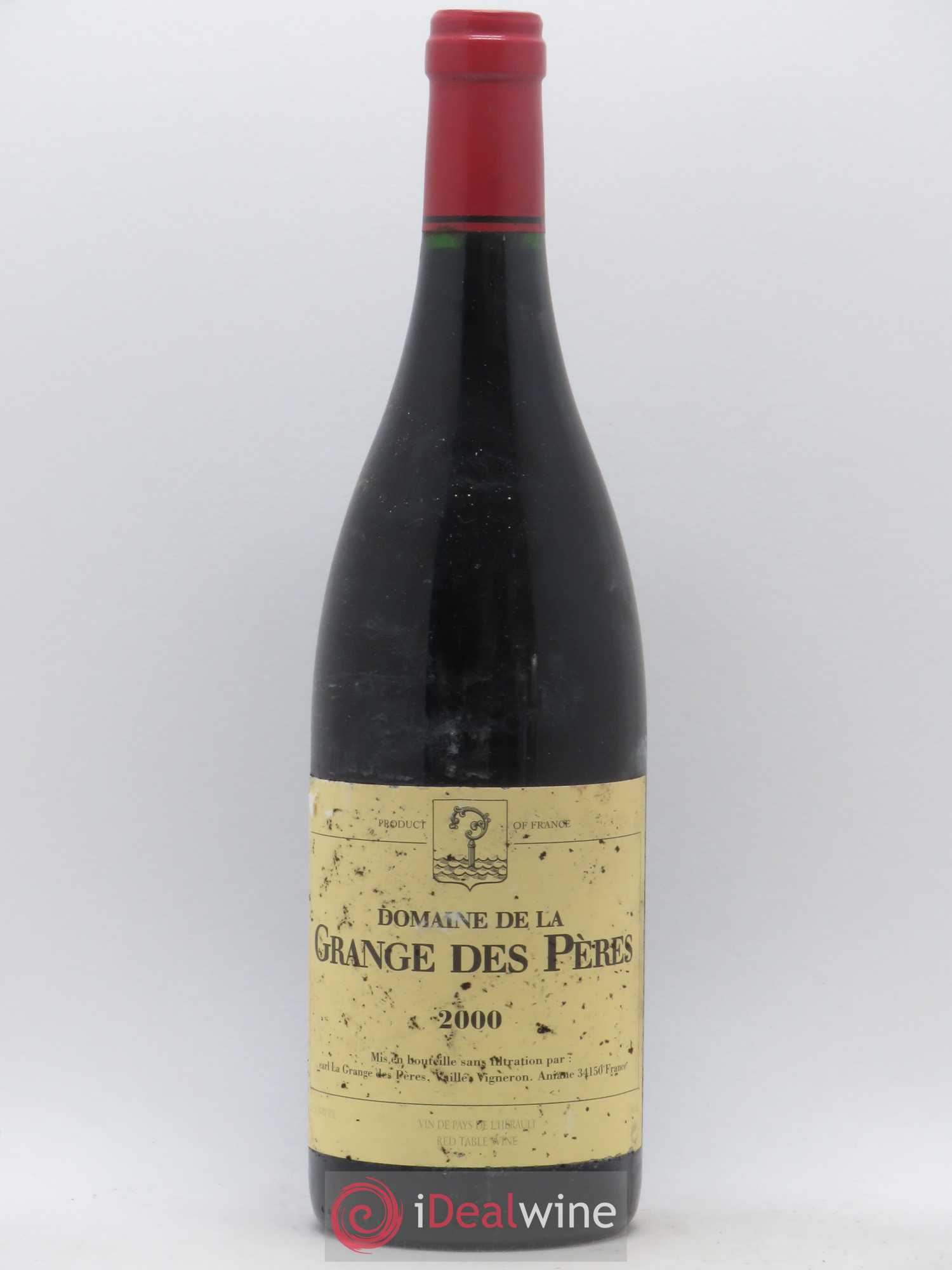 Pays d'Hérault Grange des Pères Laurent Vaillé 2000 - Lot de 1 bouteille - 0