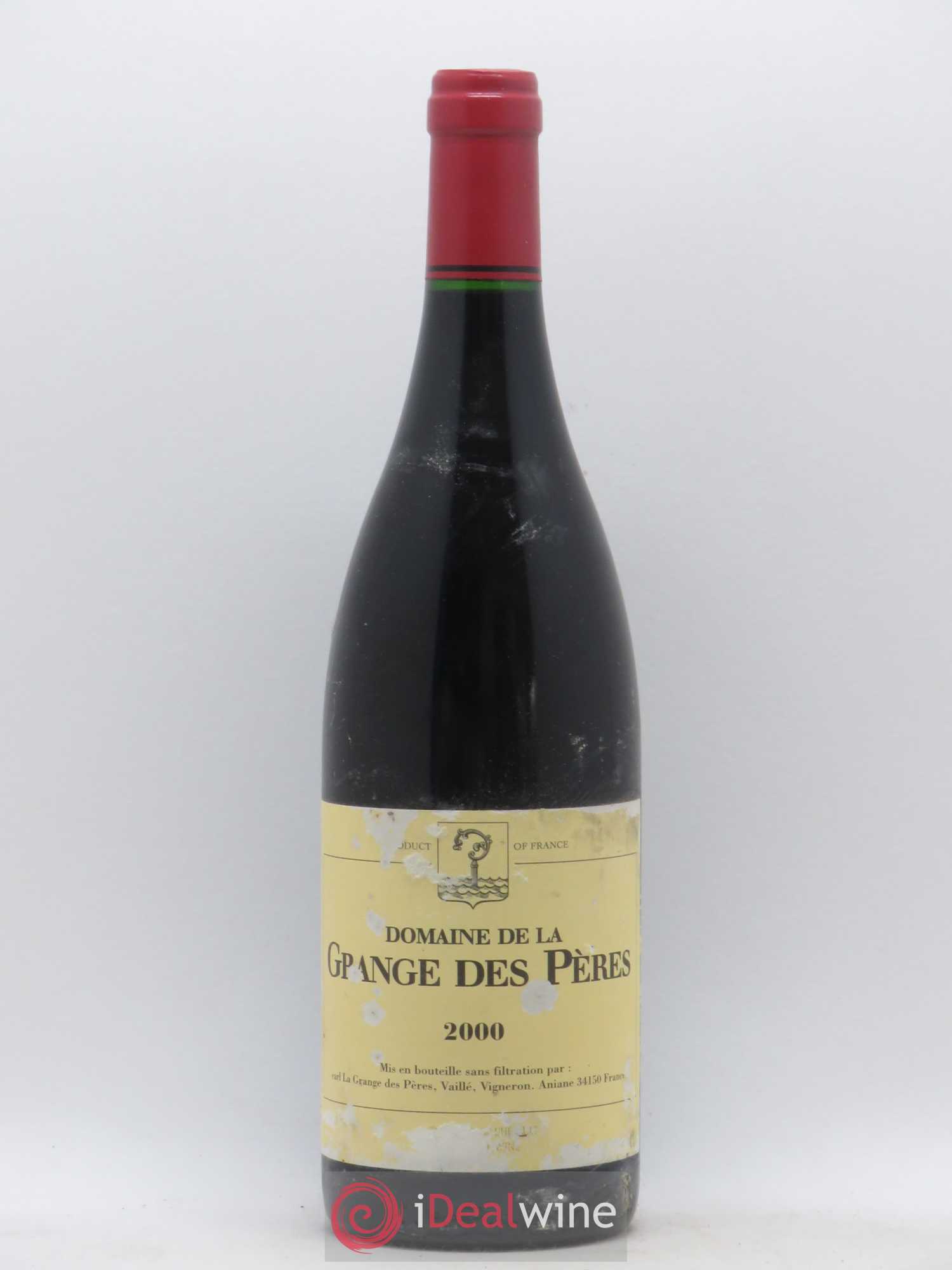 Pays d'Hérault Grange des Pères Laurent Vaillé 2000 - Lot de 1 bouteille - 0