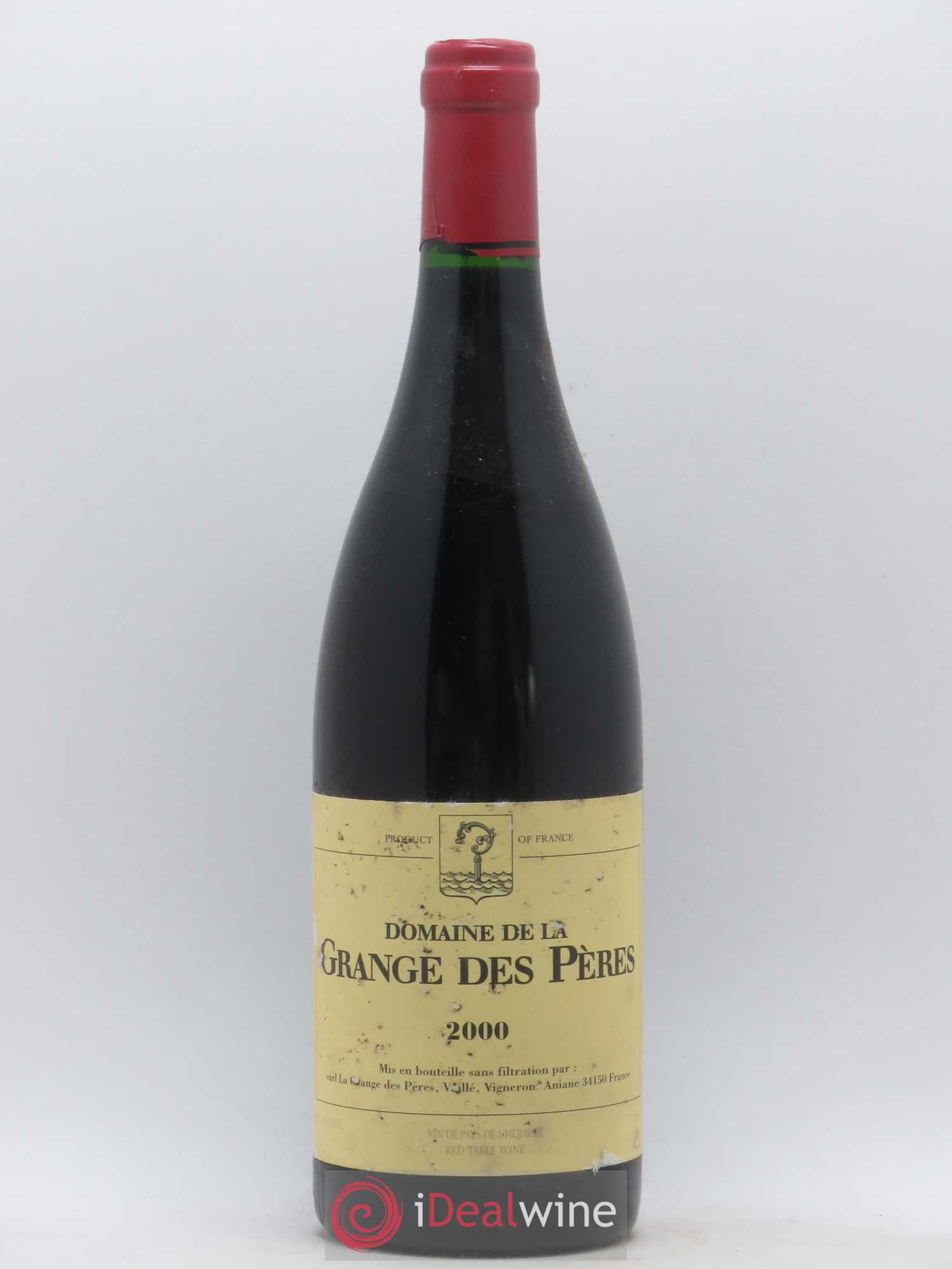 Pays d'Hérault Grange des Pères Laurent Vaillé 2000 - Lot de 1 bouteille - 0