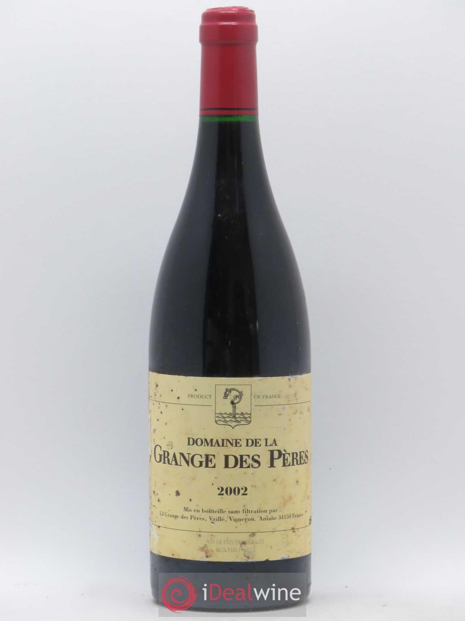 Pays d'Hérault Grange des Pères Laurent Vaillé 2002 - Lot de 1 bouteille - 0