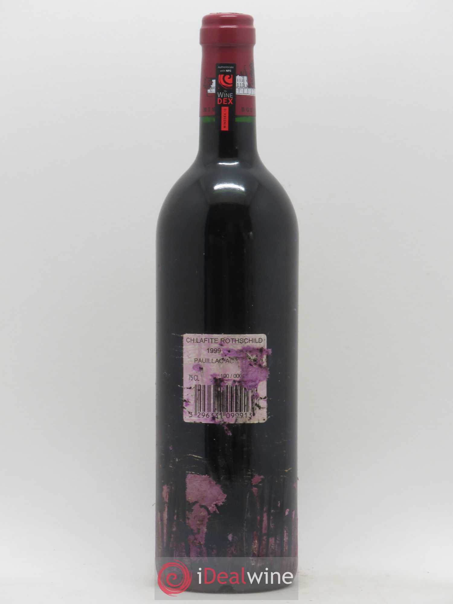 Château Lafite Rothschild 1er Grand Cru Classé 1999 - Lot de 1 bouteille - 1