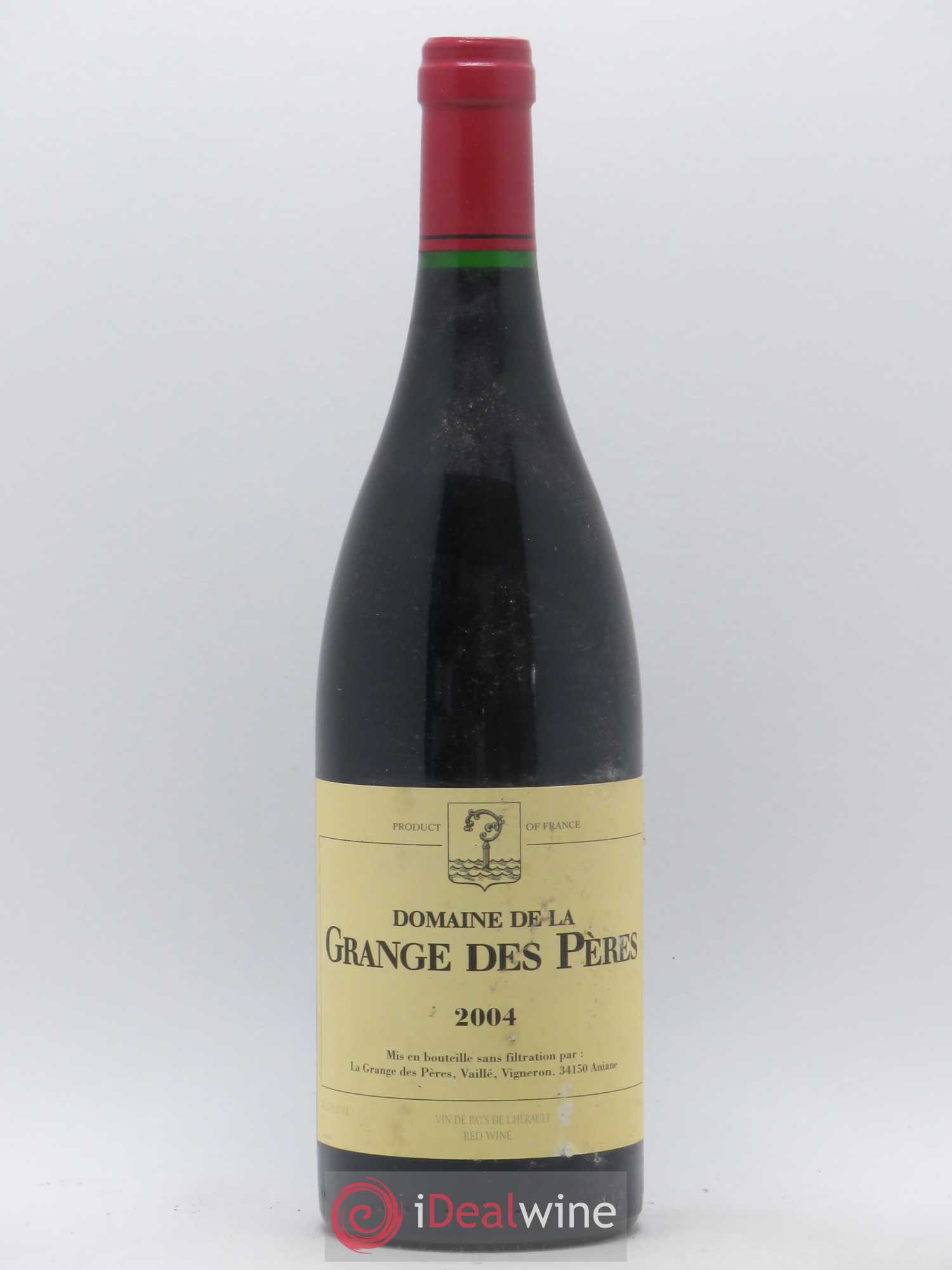 Pays d'Hérault Grange des Pères Laurent Vaillé 2004 - Lot de 1 bouteille - 0