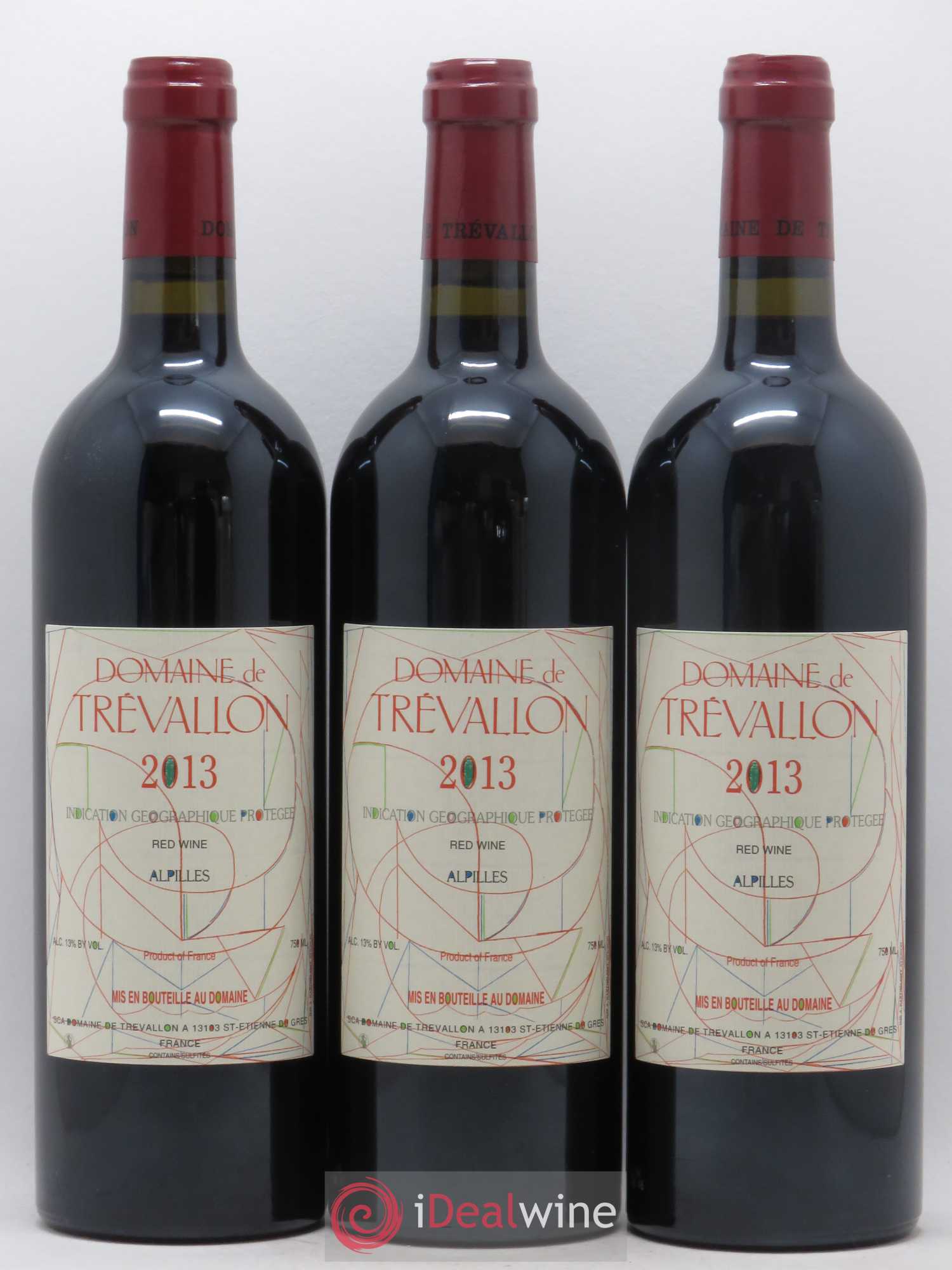 IGP Alpilles Trévallon (Domaine de) Eloi Dürrbach 2013 - Lot of 12 bottles - 2