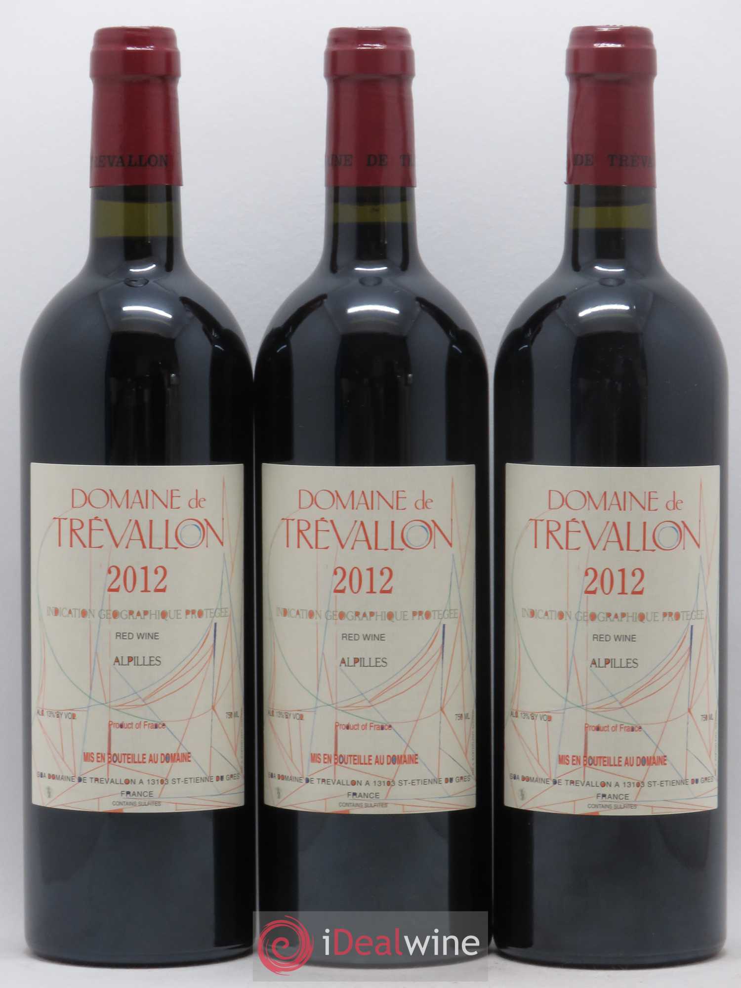 Alpilles Trévallon (Domaine de) Eloi Dürrbach 2012 - Lot de 6 bouteilles - 1
