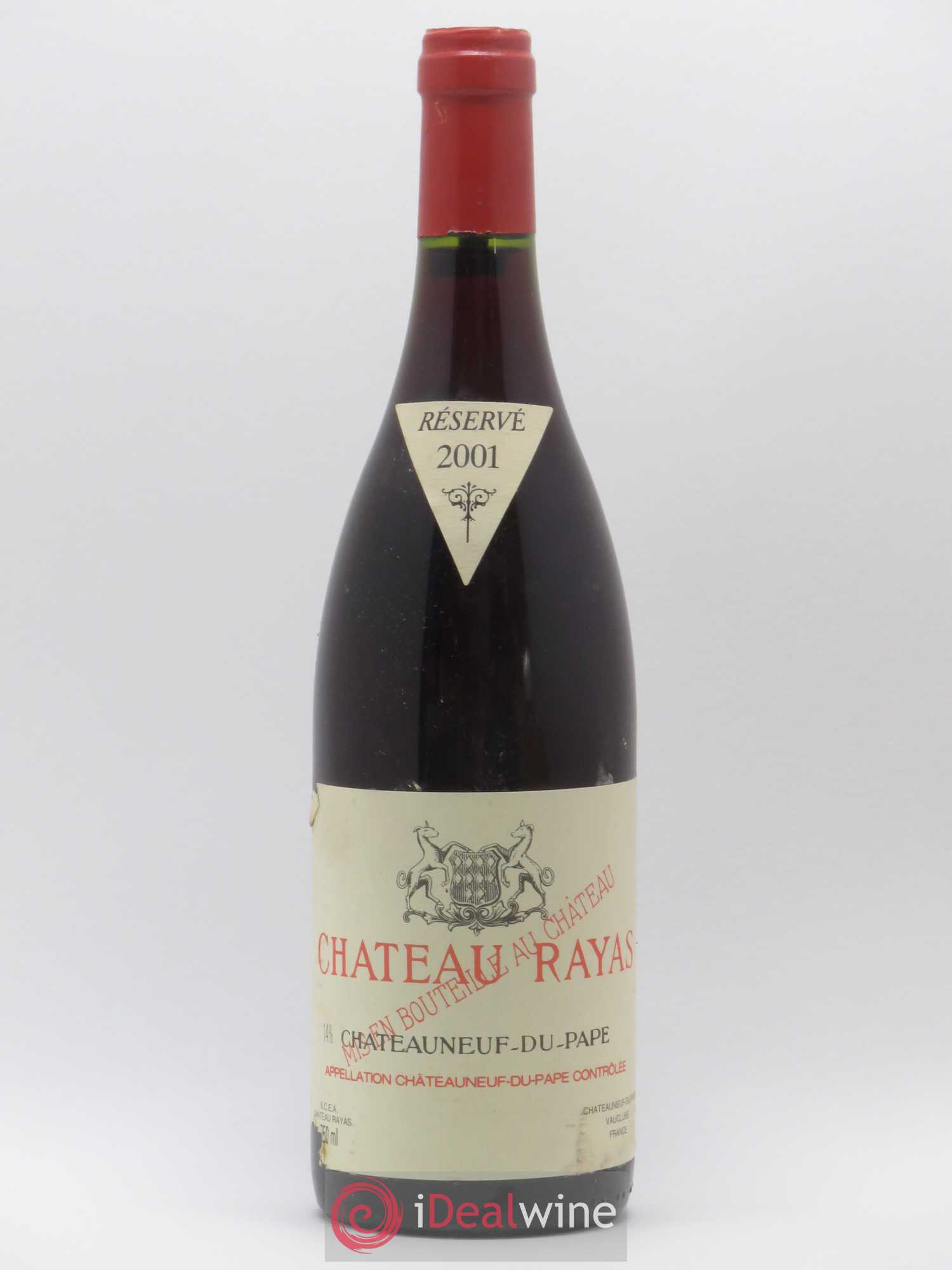 Châteauneuf-du-Pape Château Rayas Emmanuel Reynaud 2001 - Lot de 1 bouteille - 0