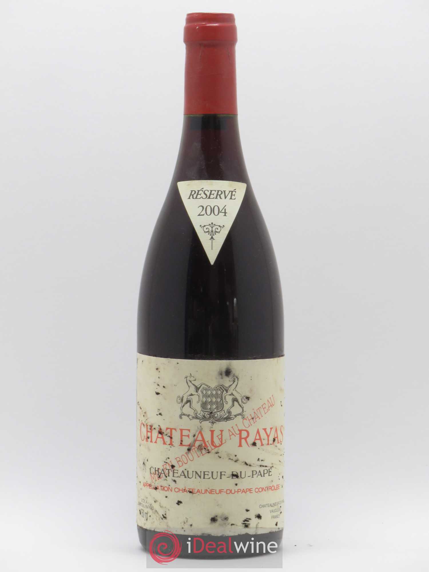 Châteauneuf-du-Pape Château Rayas Emmanuel Reynaud 2004 - Lot de 1 bouteille - 0