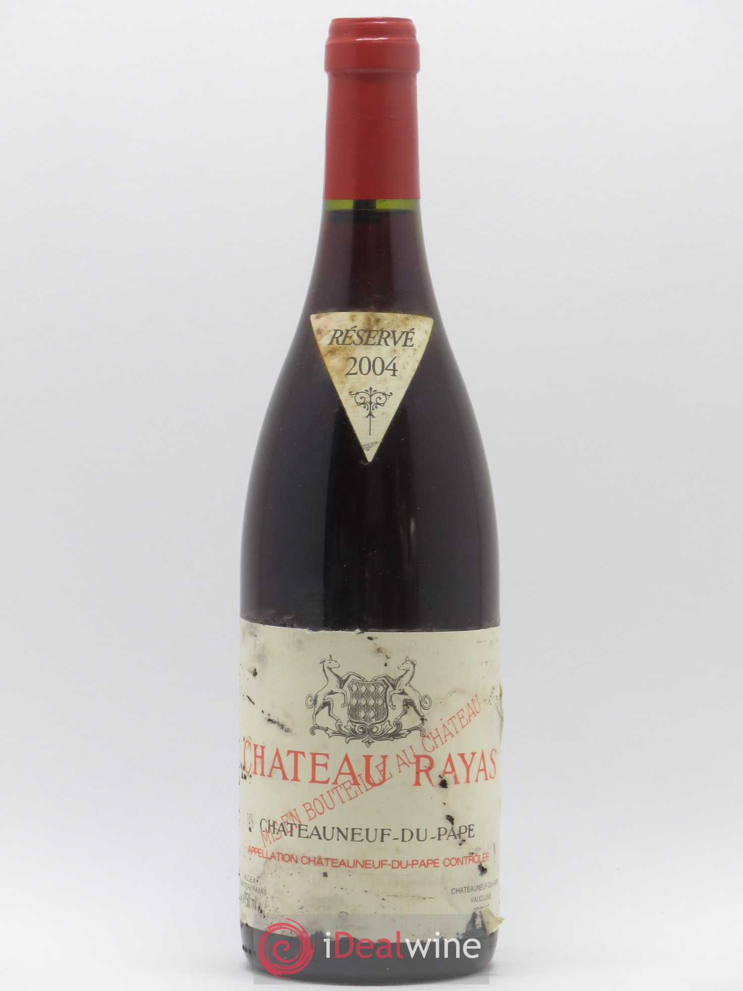 Châteauneuf-du-Pape Château Rayas Emmanuel Reynaud 2004 - Lot de 1 bouteille - 0