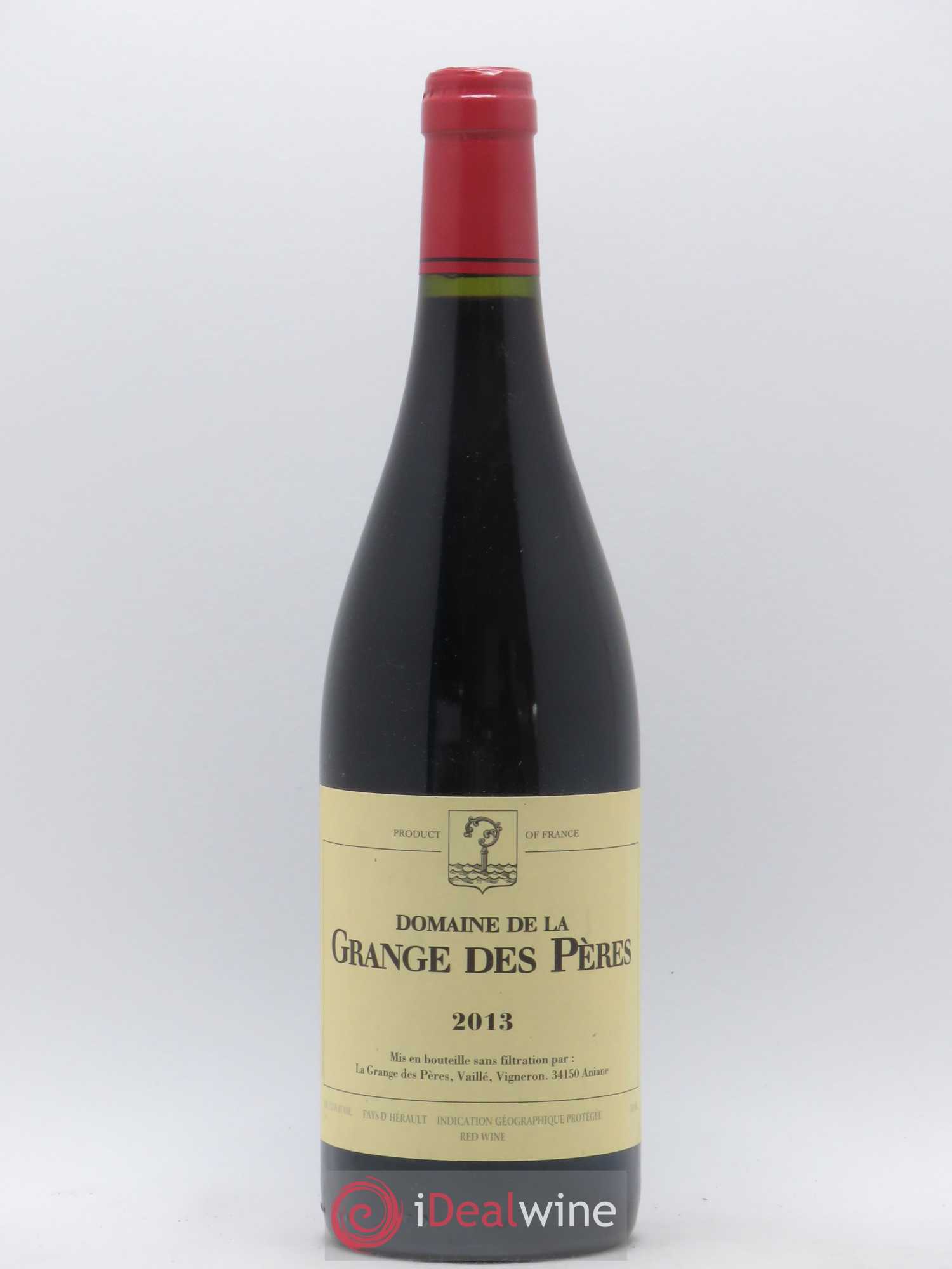 Pays d'Hérault Grange des Pères Laurent Vaillé 2013 - Lot de 1 bouteille - 0