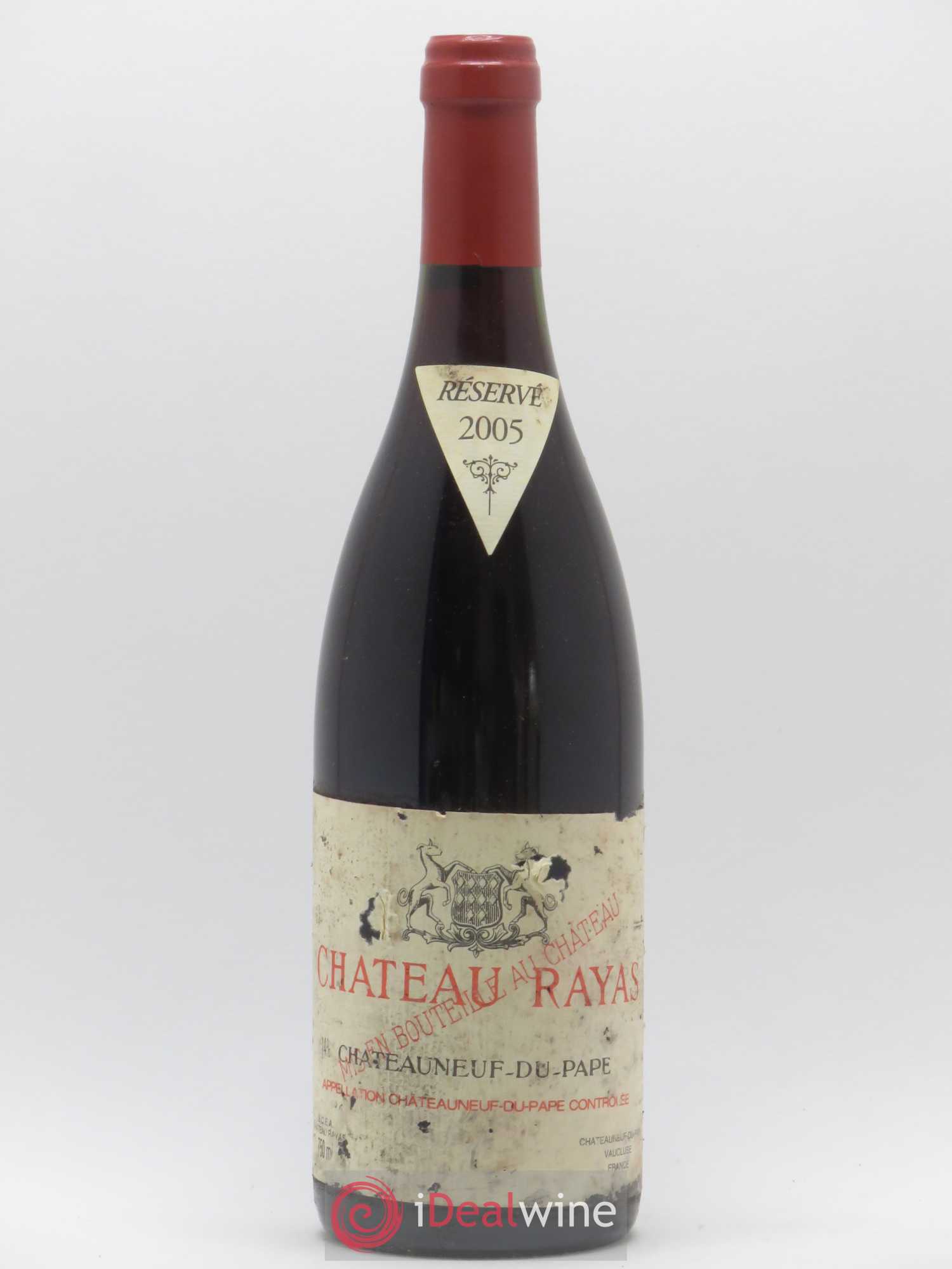 Châteauneuf-du-Pape Château Rayas Emmanuel Reynaud 2005 - Lot de 1 bouteille - 0