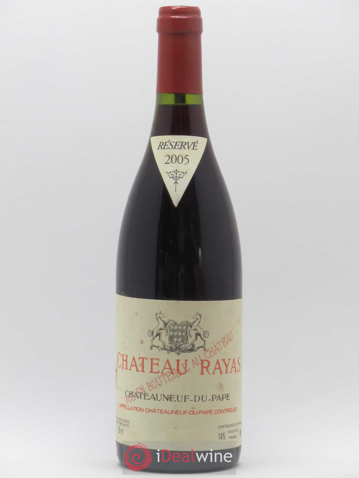 Châteauneuf-du-Pape Château Rayas Emmanuel Reynaud 2005 - Lot de 1 bouteille - 0