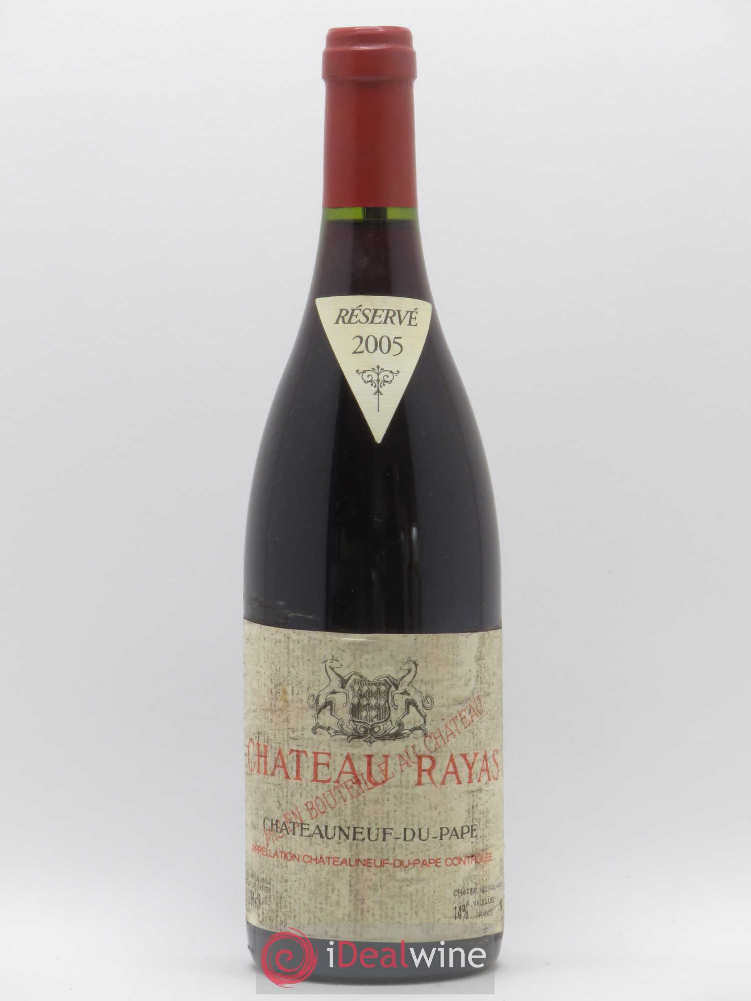 Châteauneuf-du-Pape Château Rayas Emmanuel Reynaud 2005 - Lot de 1 bouteille - 0