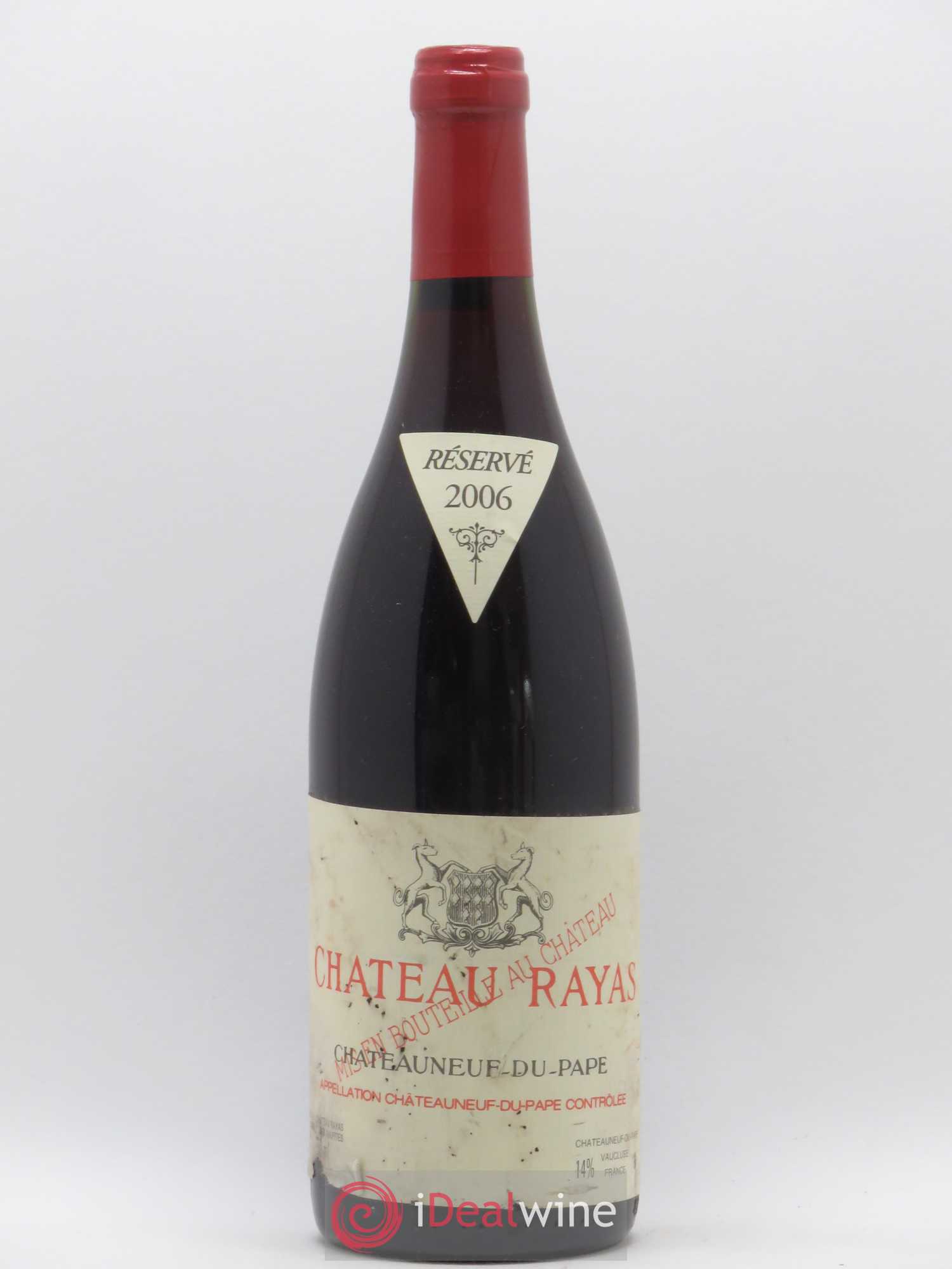 Châteauneuf-du-Pape Château Rayas Emmanuel Reynaud 2006 - Lot de 1 bouteille - 0