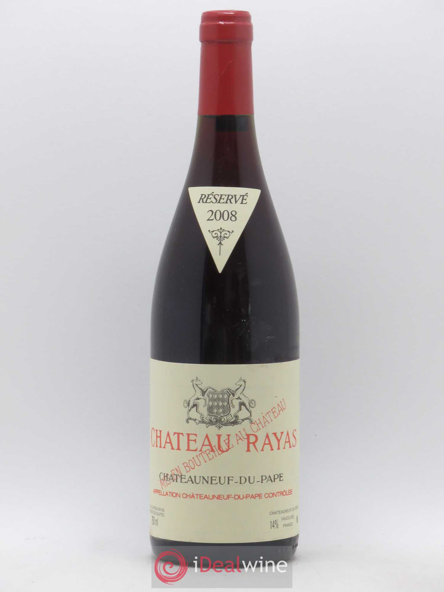 Châteauneuf-du-Pape Château Rayas Emmanuel Reynaud 2008 - Lot de 1 bouteille - 0