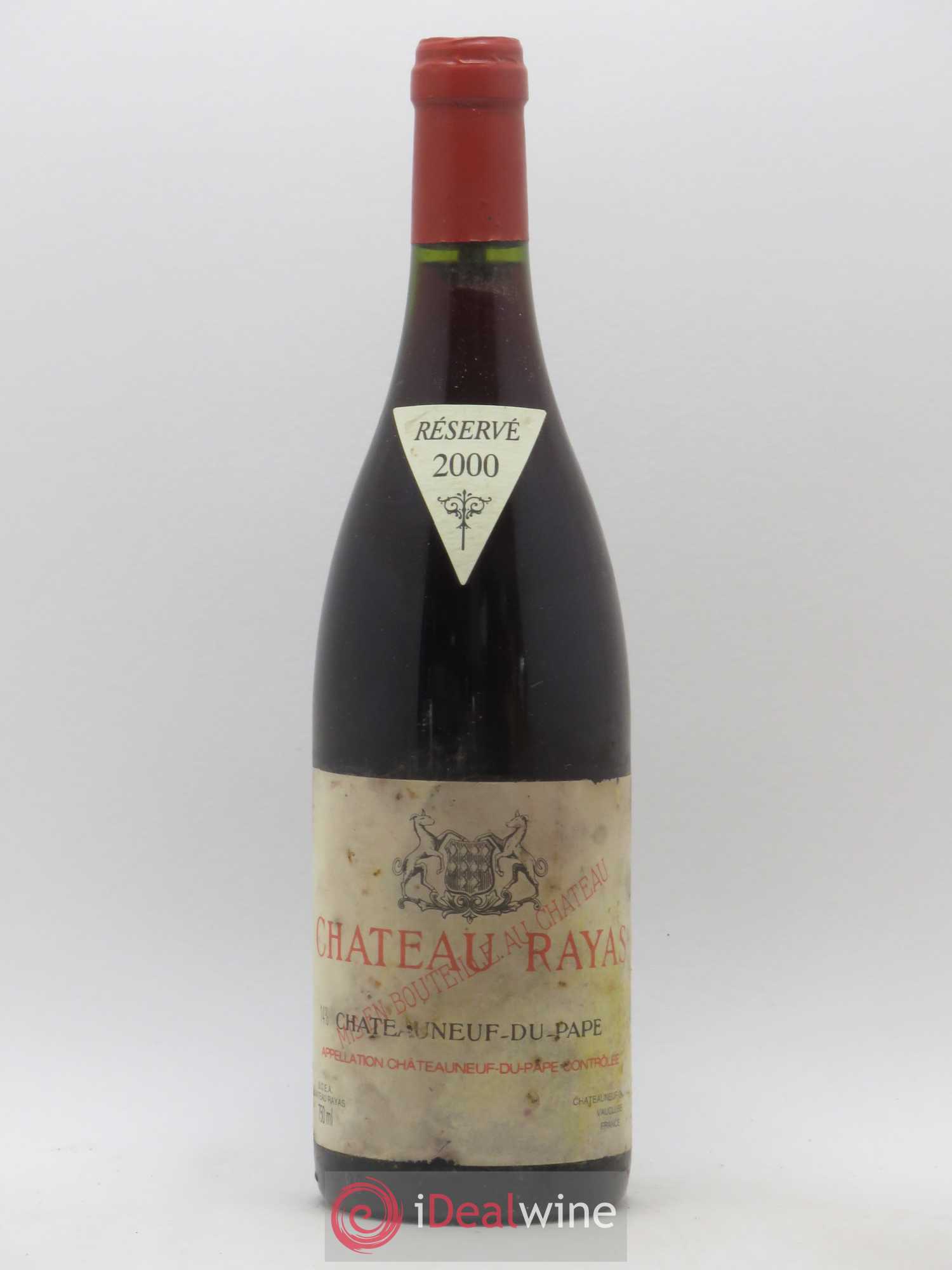 Châteauneuf-du-Pape Château Rayas Emmanuel Reynaud 2000 - Lot de 1 bouteille - 0
