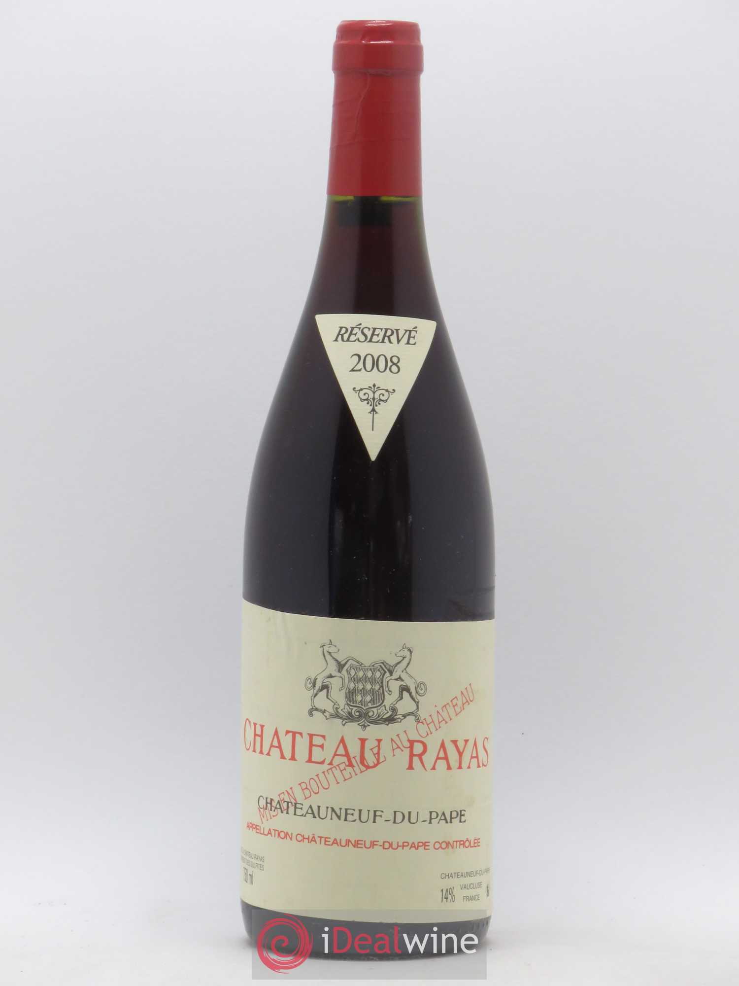 Châteauneuf-du-Pape Château Rayas Emmanuel Reynaud 2008 - Lot de 1 bouteille - 0