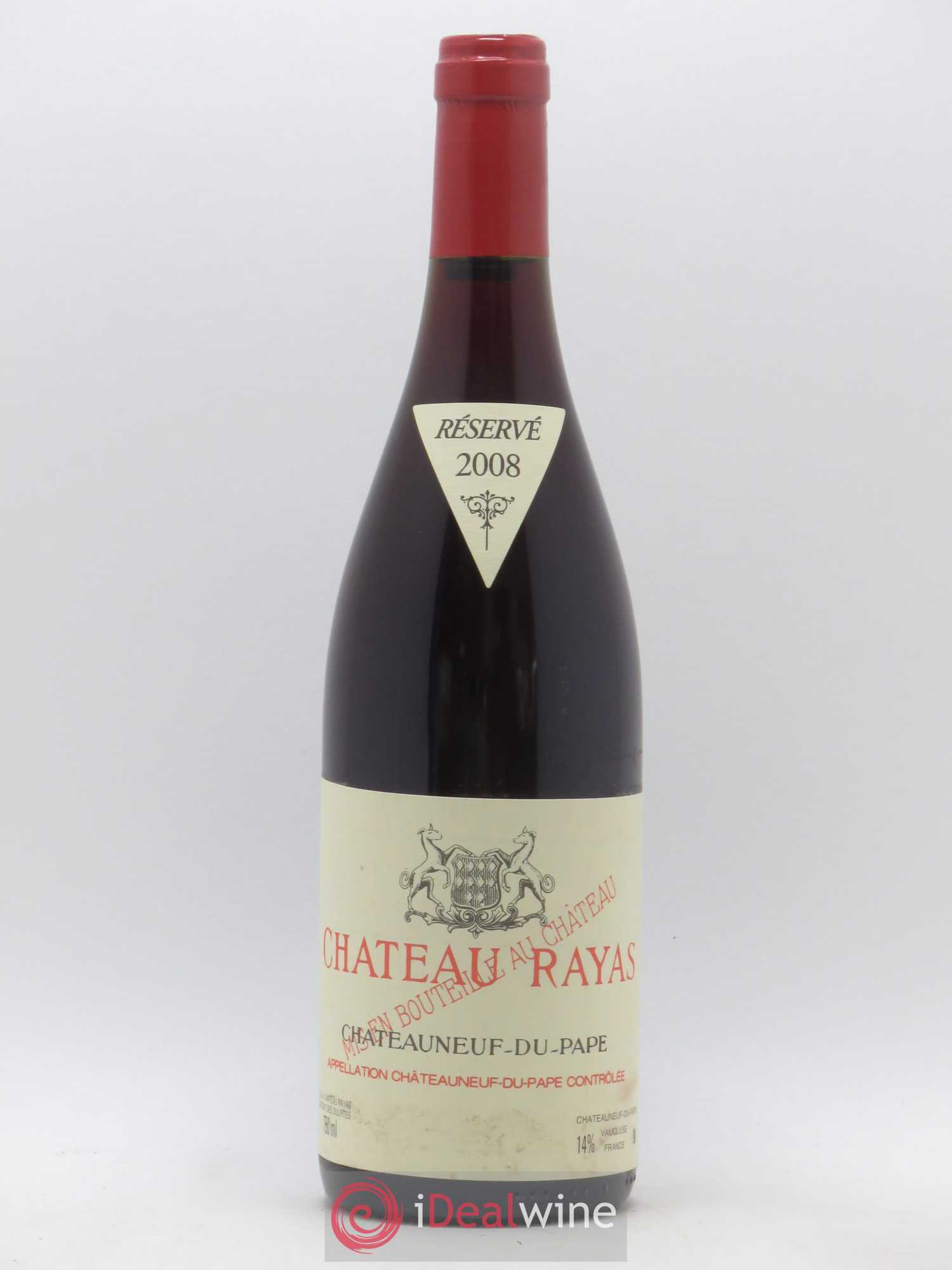 Châteauneuf-du-Pape Château Rayas Emmanuel Reynaud 2008 - Lot de 1 bouteille - 0