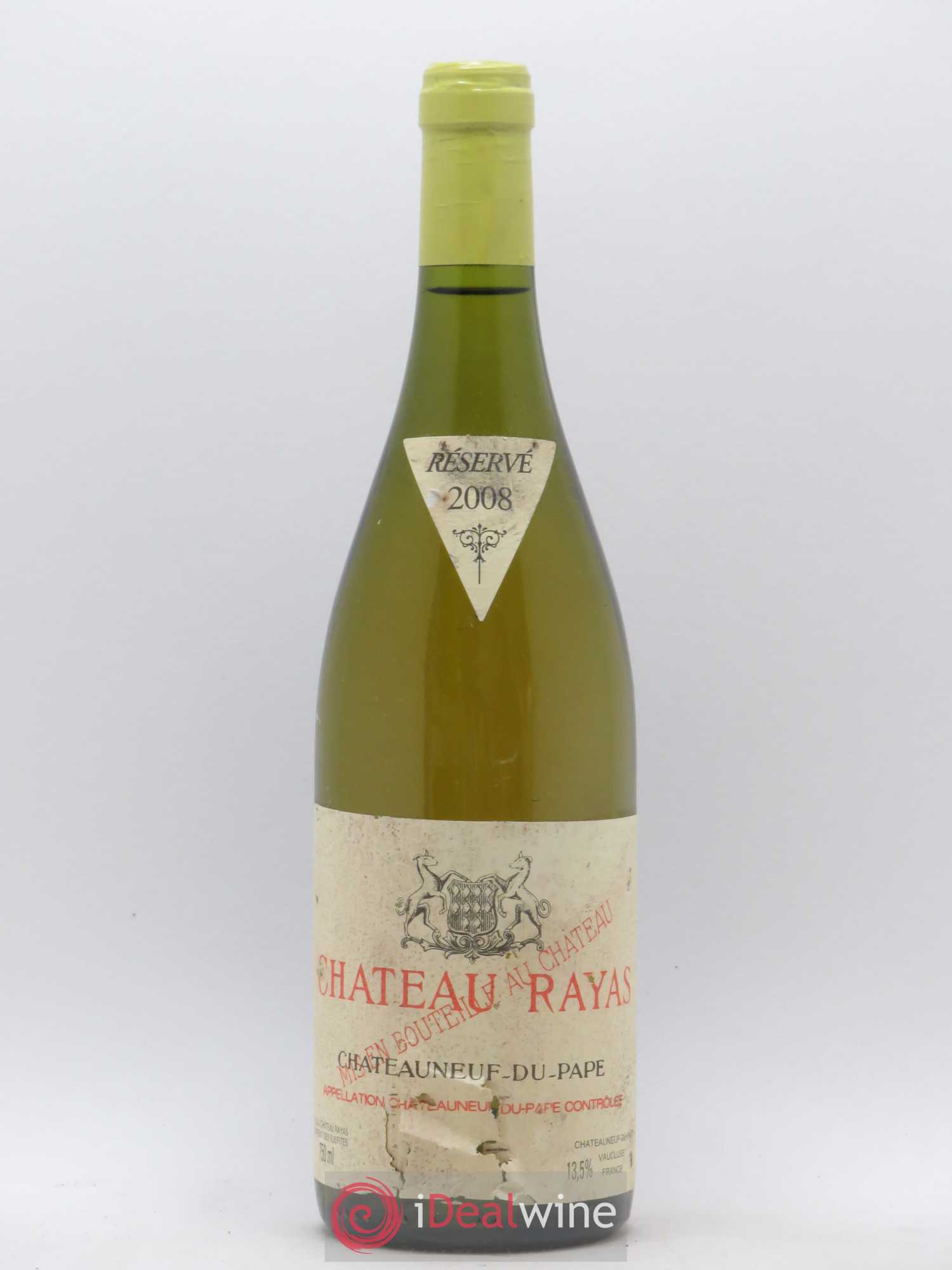 Châteauneuf-du-Pape Château Rayas Emmanuel Reynaud 2008 - Lot de 1 bouteille - 0