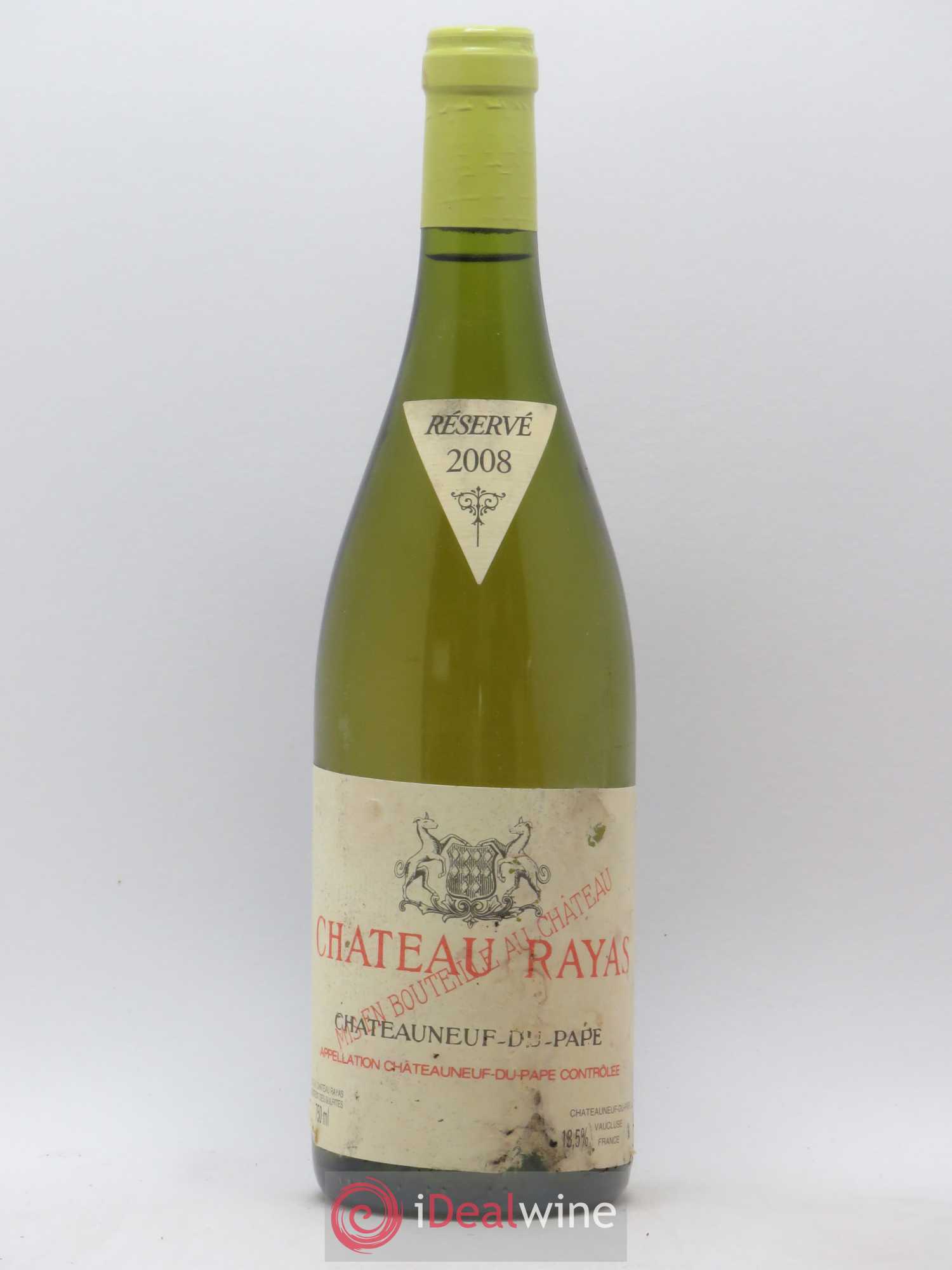 Châteauneuf-du-Pape Château Rayas Emmanuel Reynaud 2008 - Lot de 1 bouteille - 0