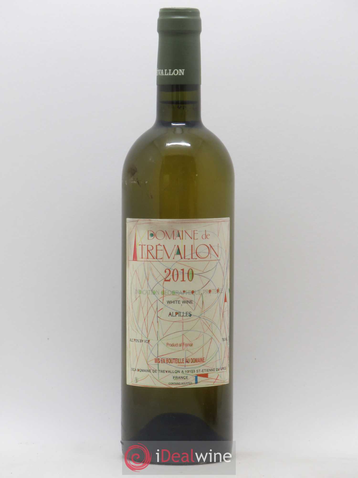 Alpilles Trévallon (Domaine de) Eloi Dürrbach 2010 - Lot de 1 bouteille - 0