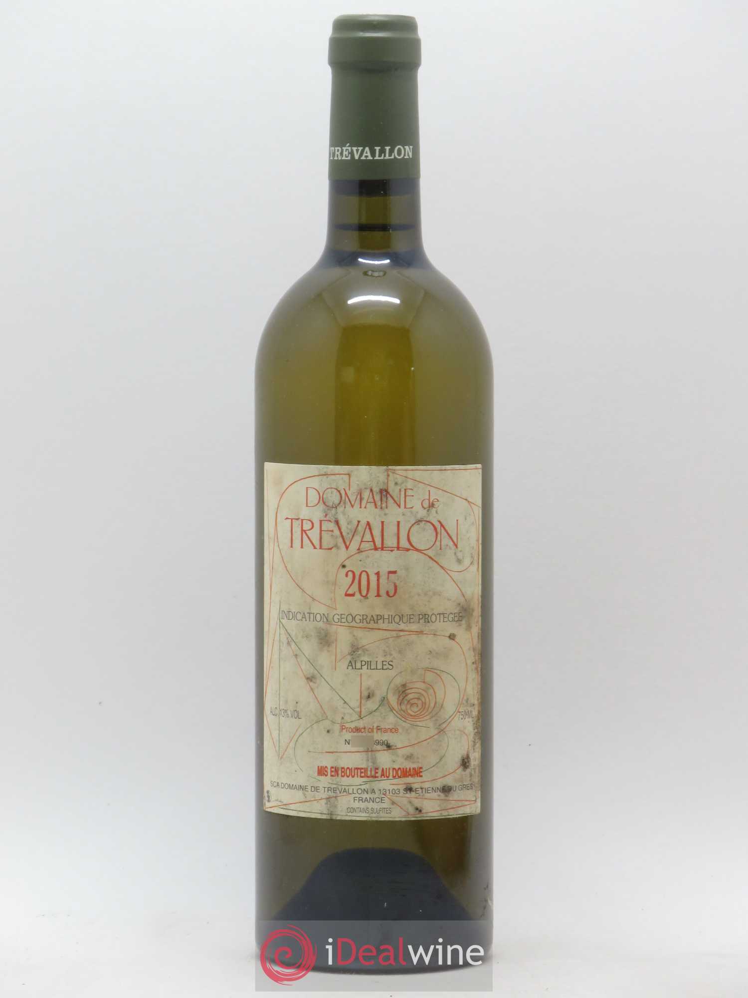 Alpilles Trévallon (Domaine de) Eloi Dürrbach 2015 - Lot de 1 bouteille - 0