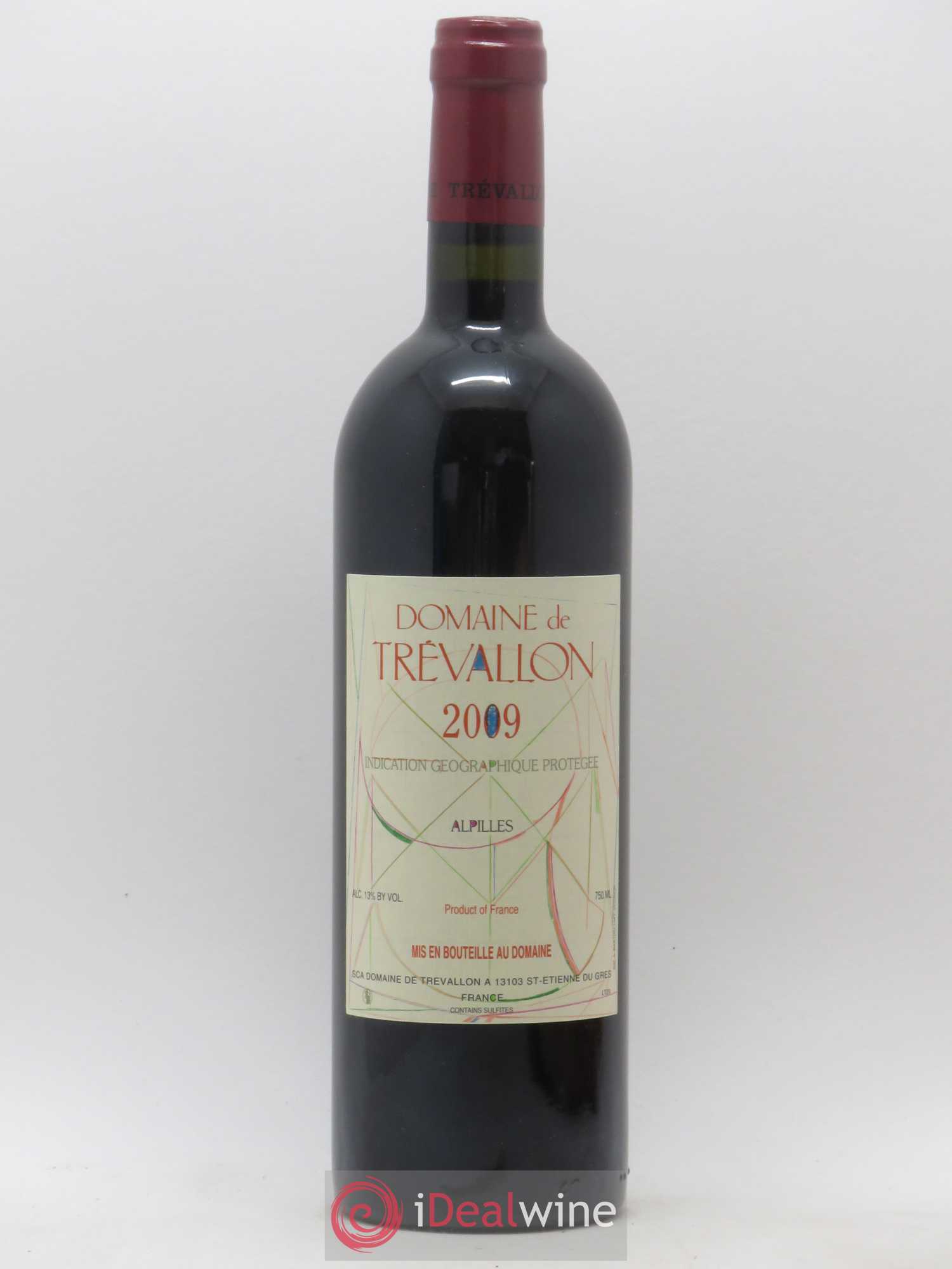 Alpilles Trévallon (Domaine de) Eloi Dürrbach 2009 - Lot de 1 bouteille - 0