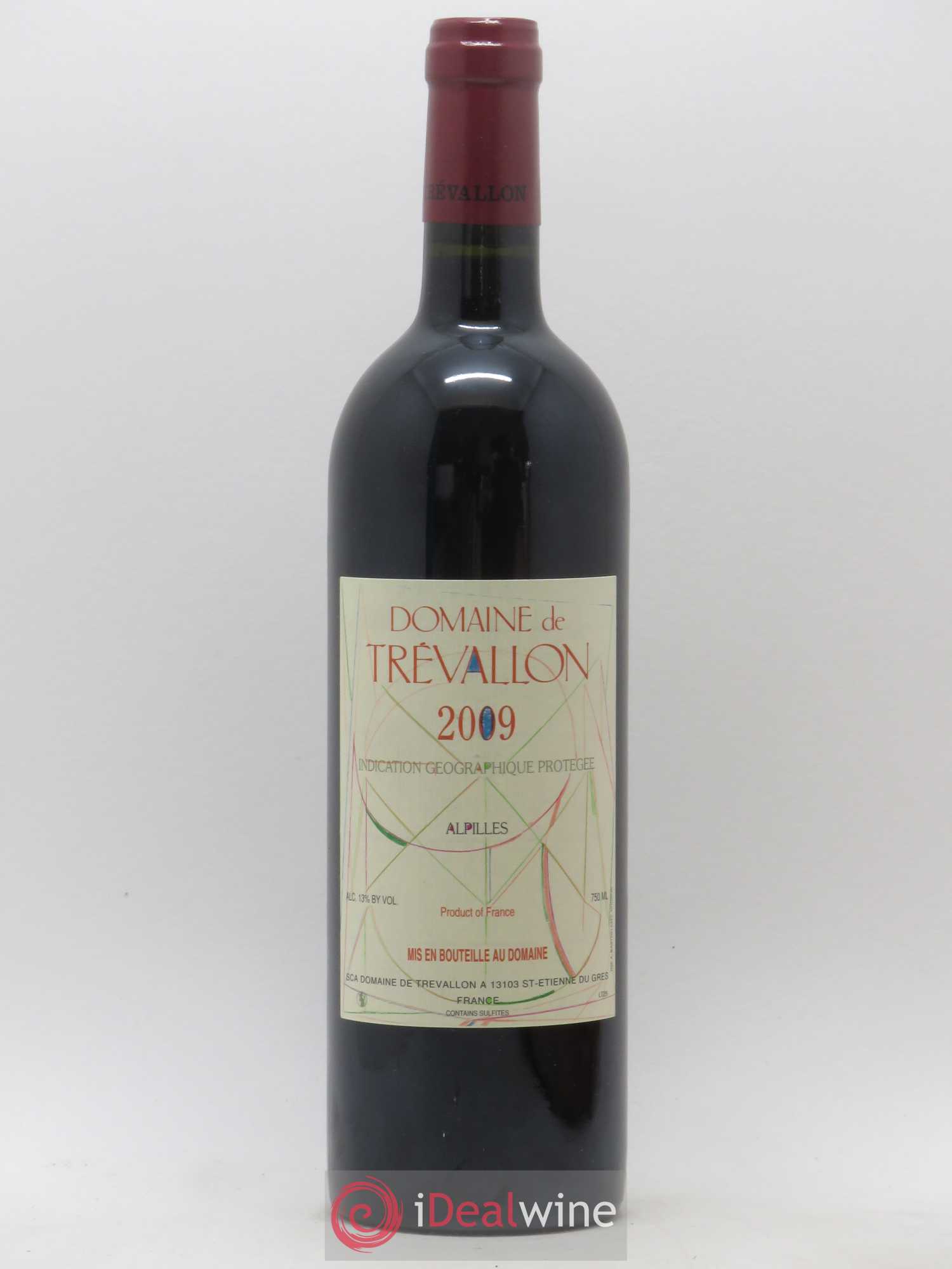 Alpilles Trévallon (Domaine de) Eloi Dürrbach 2009 - Lot de 1 bouteille - 0