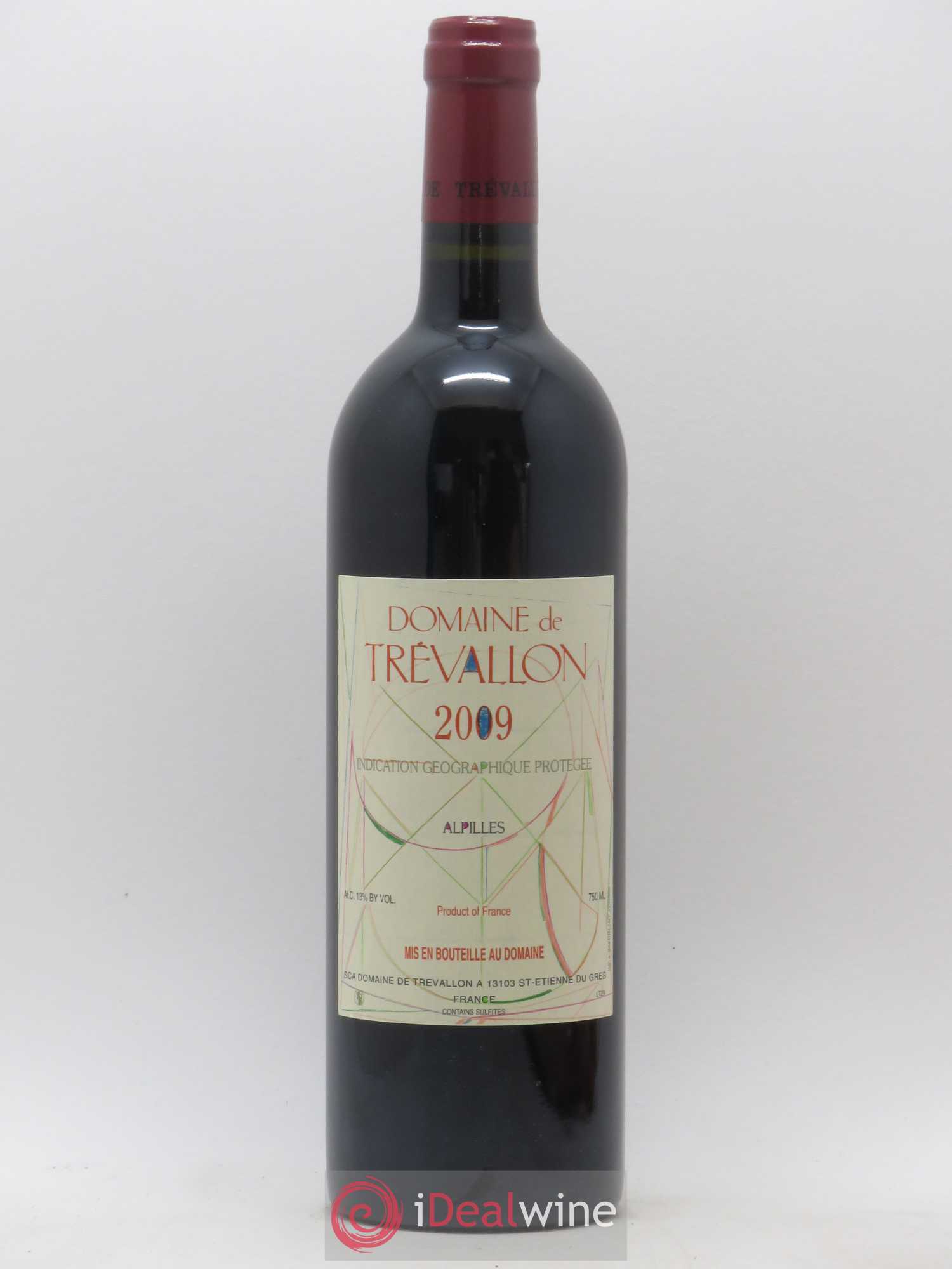 Alpilles Trévallon (Domaine de) Eloi Dürrbach 2009 - Lot de 1 bouteille - 0