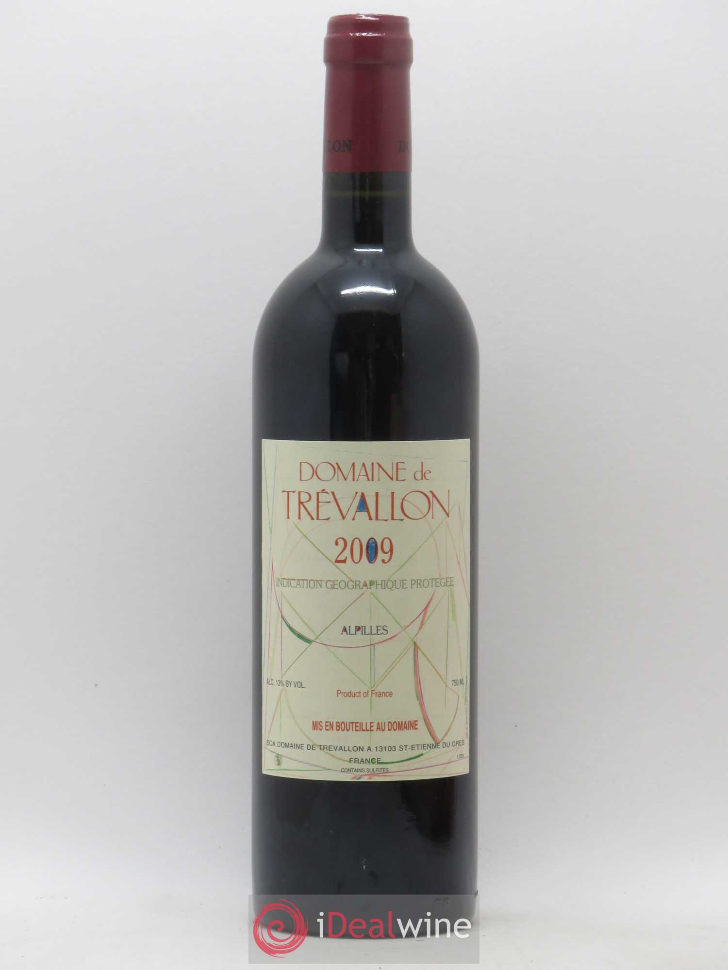 Alpilles Trévallon (Domaine de) Eloi Dürrbach 2009 - Lot de 1 bouteille - 0