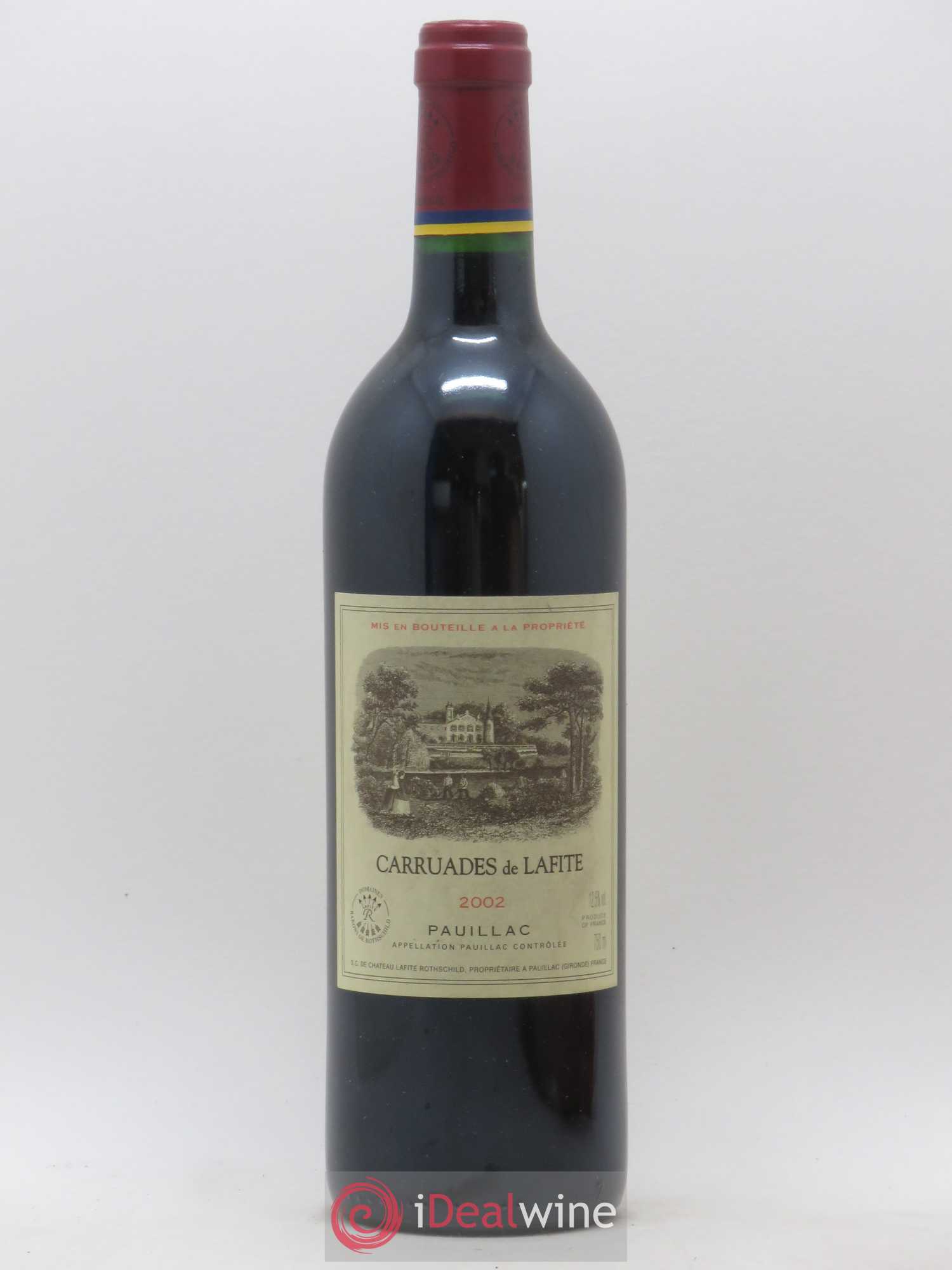 Carruades de Lafite Rothschild Second Vin 2002 - Lot de 1 bouteille - 0