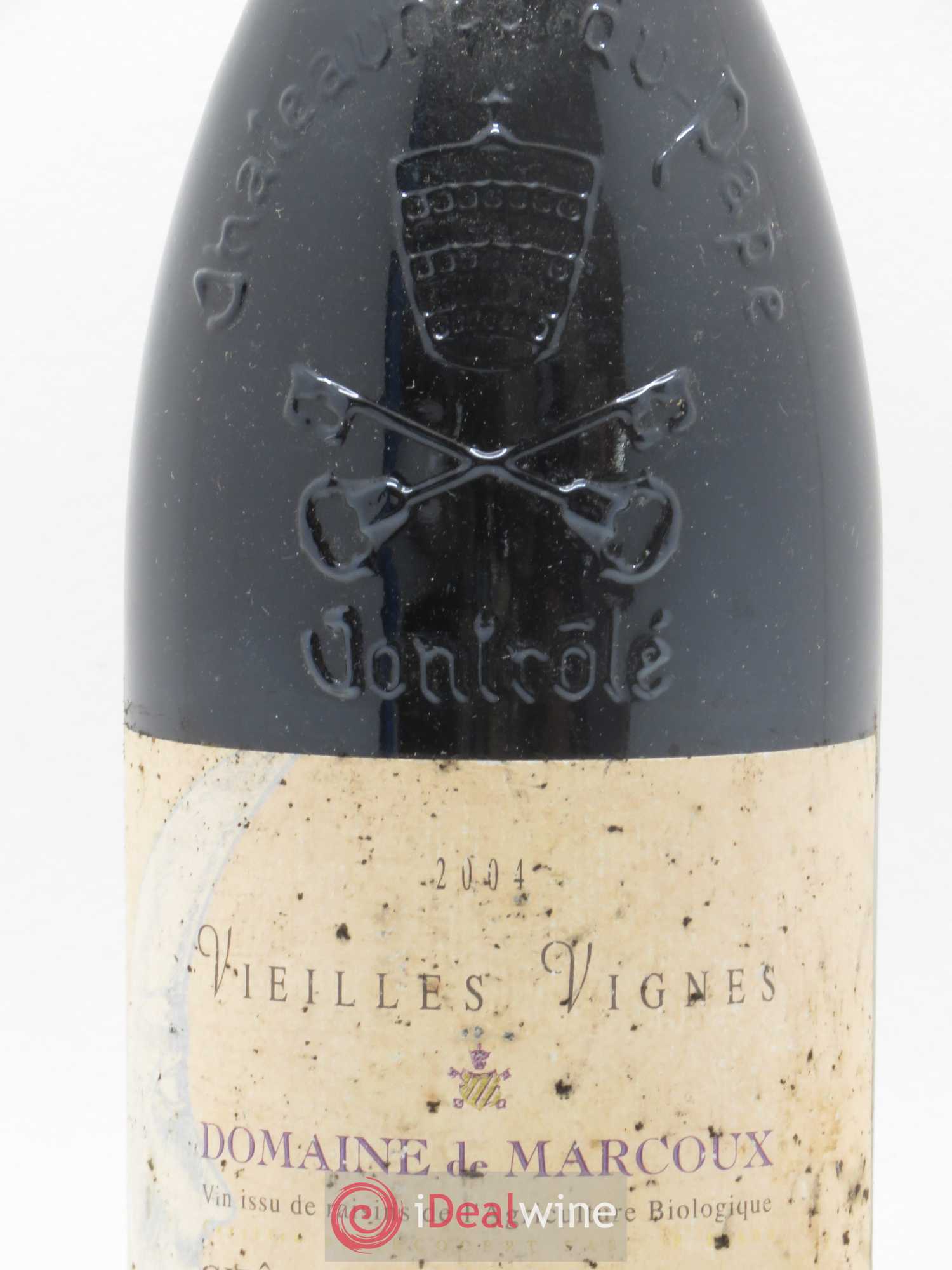 Châteauneuf-du-Pape Vieilles Vignes Marcoux (Domaine de) 2004 - Lot de 1 bouteille - 1