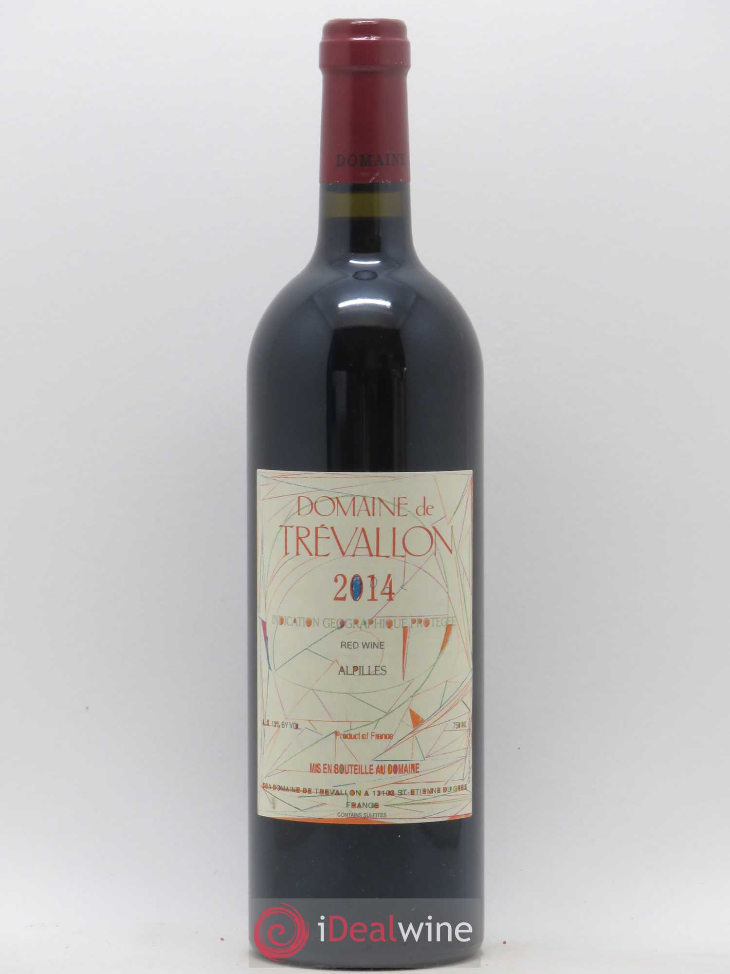 Alpilles Trévallon (Domaine de) Eloi Dürrbach 2014 - Lot de 1 bouteille - 0
