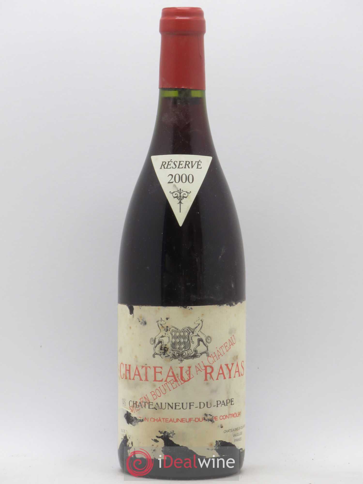 Châteauneuf-du-Pape Château Rayas Emmanuel Reynaud 2000 - Lot de 1 bouteille - 0