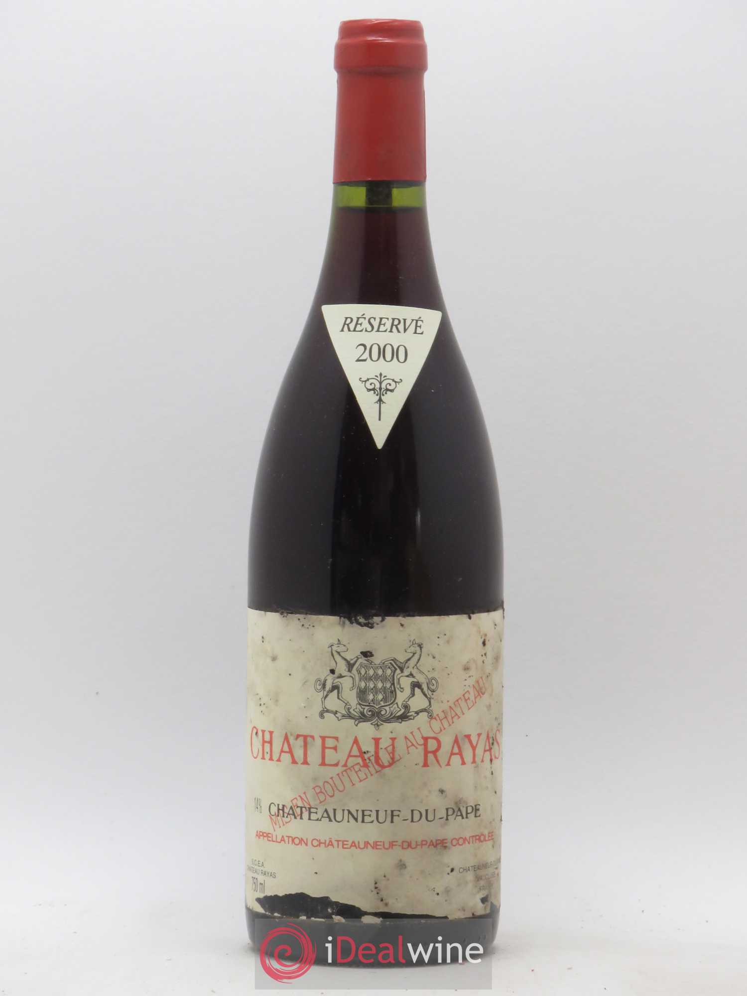 Châteauneuf-du-Pape Château Rayas Emmanuel Reynaud 2000 - Lot de 1 bouteille - 0