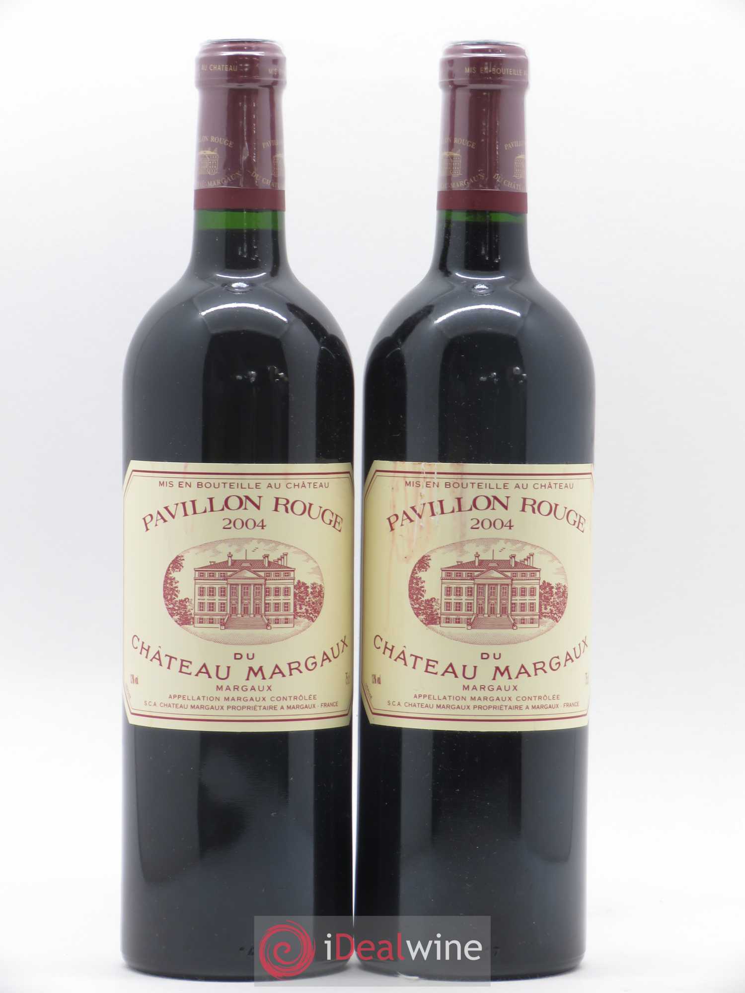 Pavillon Rouge du Château Margaux Second Vin 2004 - Lot de 2 bouteilles - 0