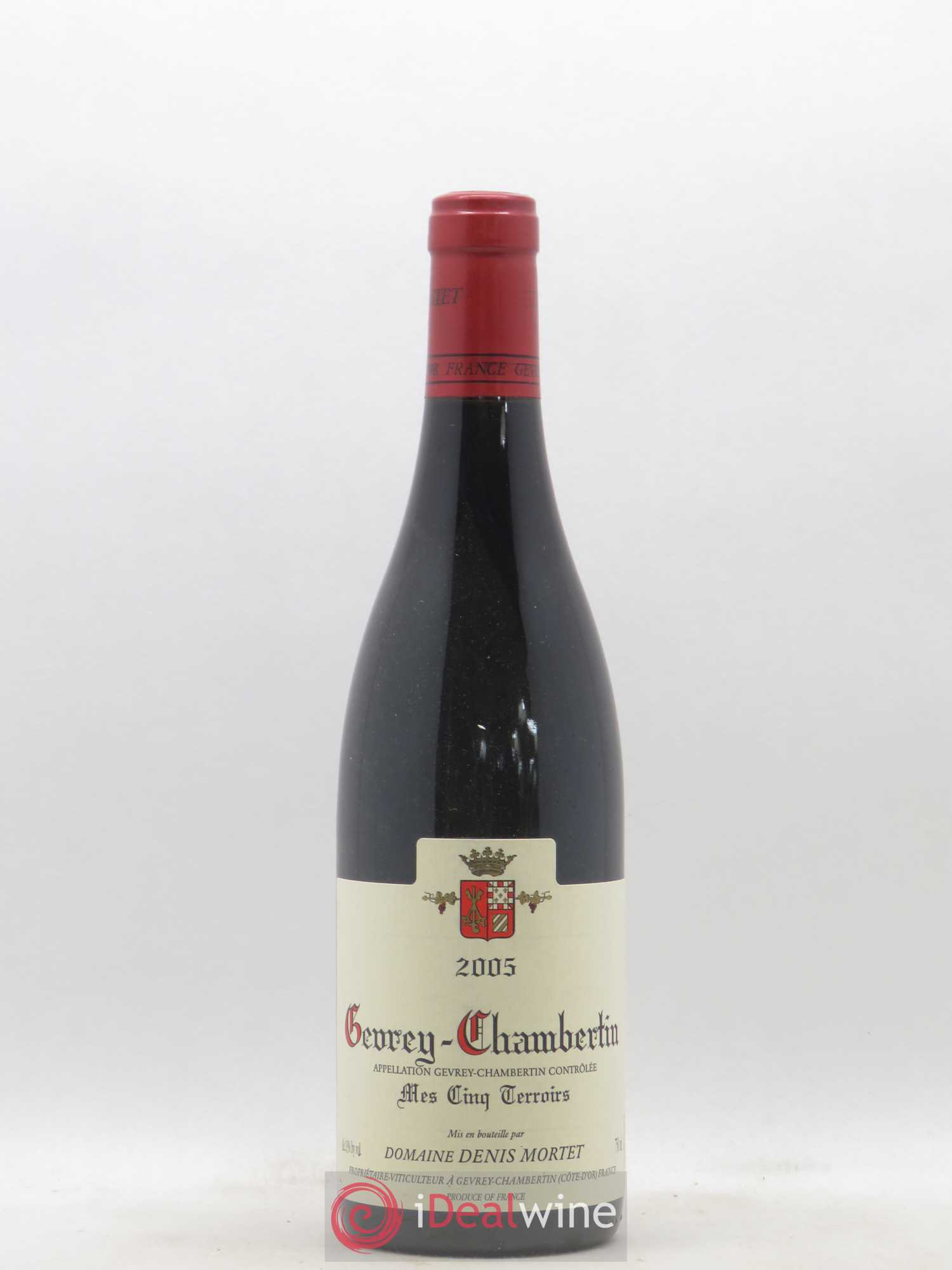 Gevrey-Chambertin Mes Cinq Terroirs Denis Mortet (Domaine) 2005 - Lot de 1 bouteille - 0