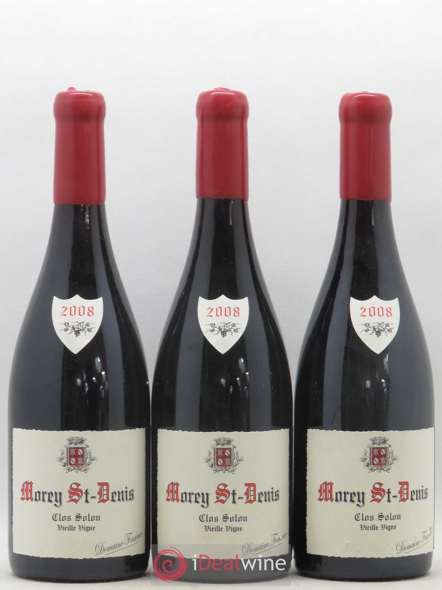Morey-Saint-Denis Clos Solon Vieille Vigne Fourrier (Domaine) 2008 - Lot de 3 bouteilles - 0